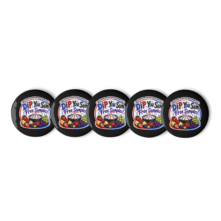 Dip You Sum - Set of 5 Buttons product image (1)