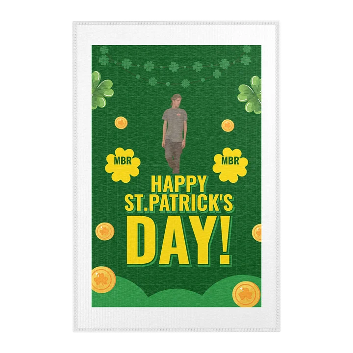 Milo Bass Rush St. Patrick’s Day rug product image (1)