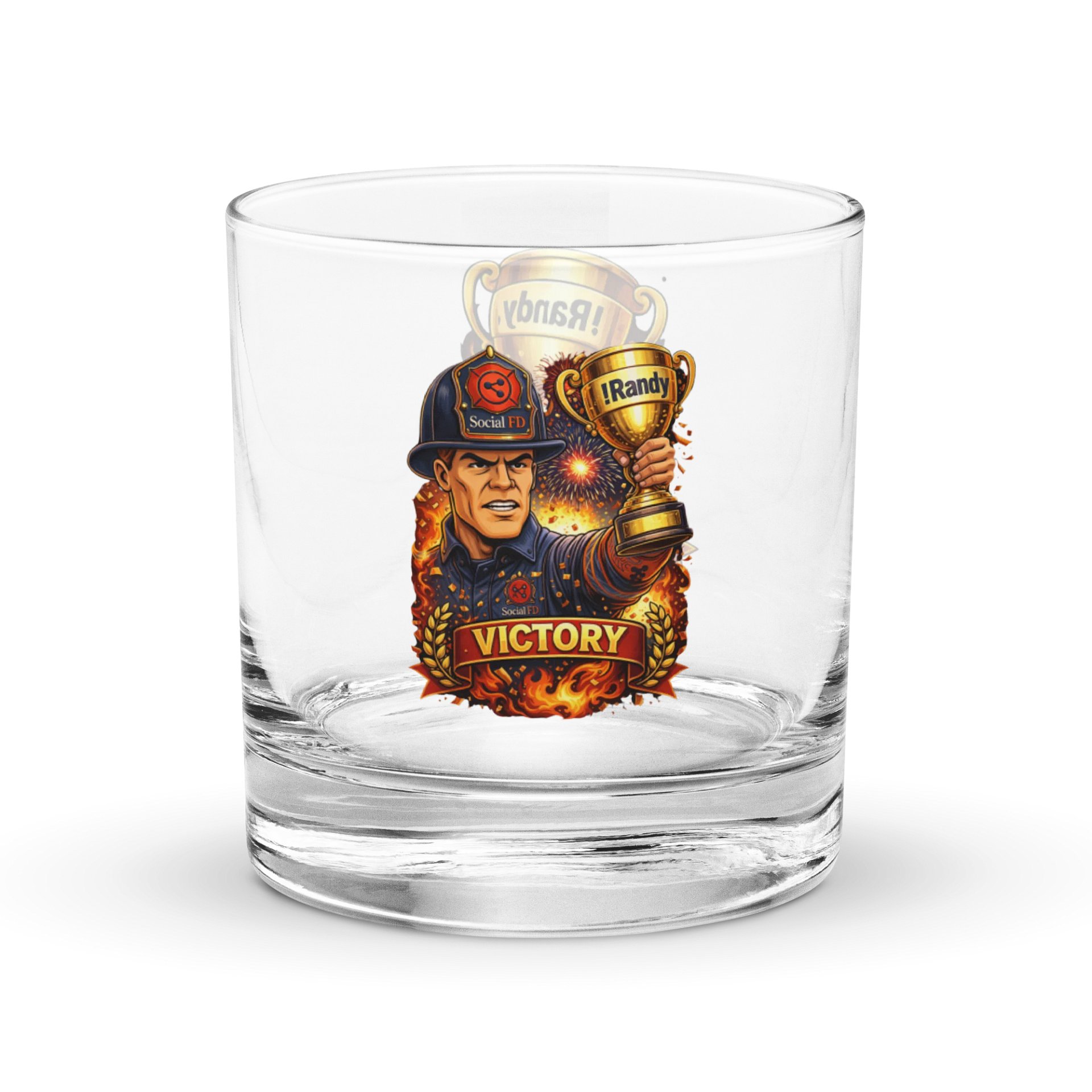 Victory Trophy Rocks Glass Set product image (1)