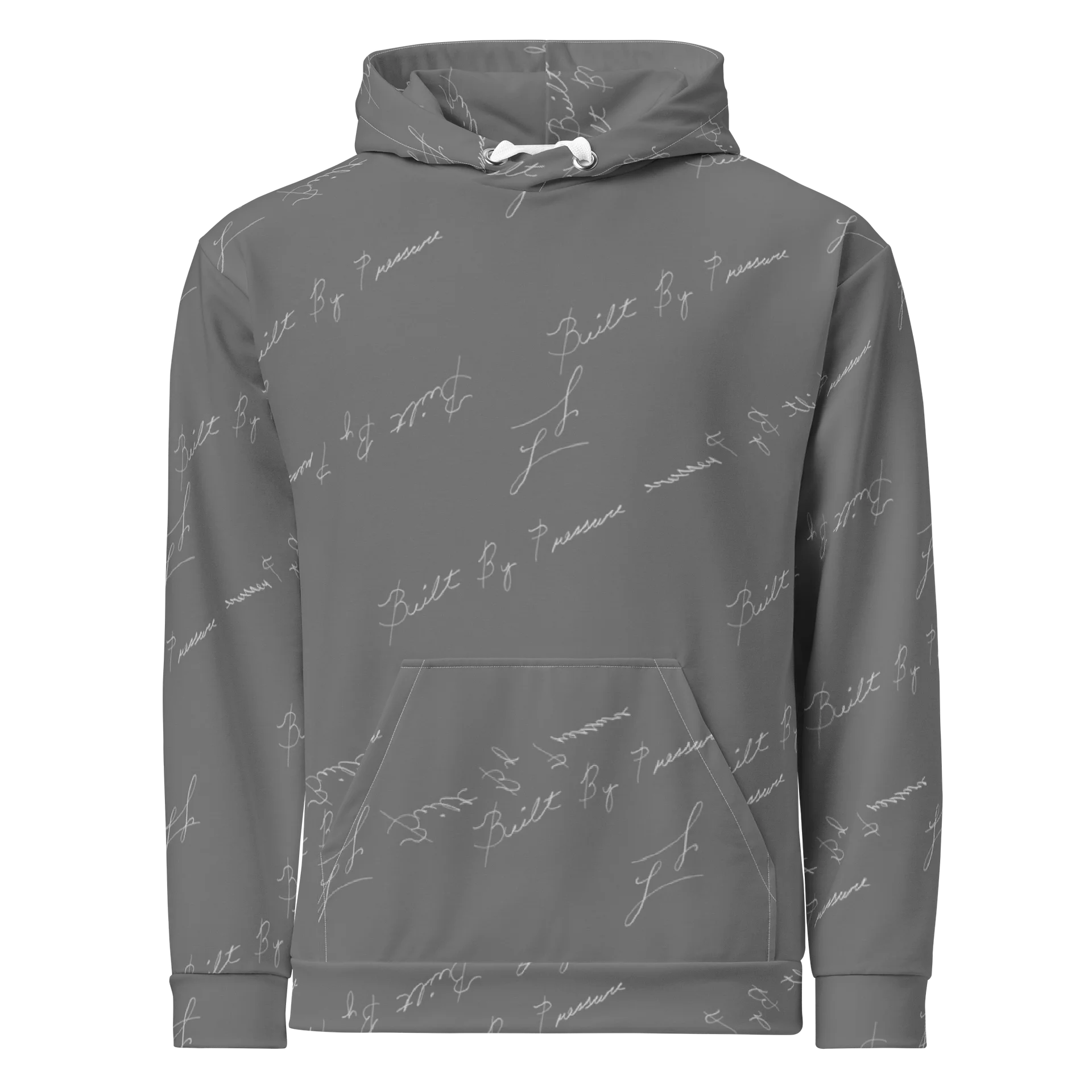 Built By Pressure Gun Metal Grey Hoodie product image (3)