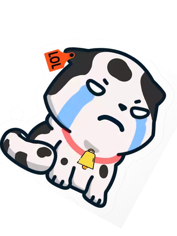 marseylolcow sticker product image (3)