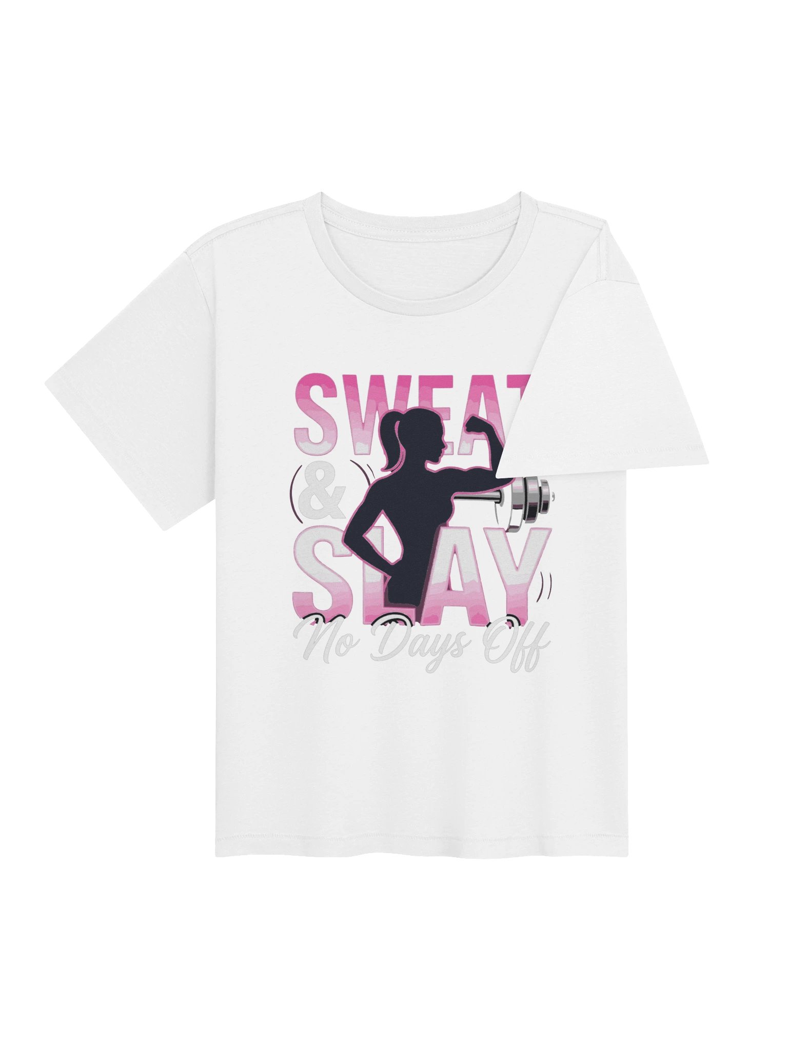 Sweat Stay — Women's High-Waisted Tee product image (10)