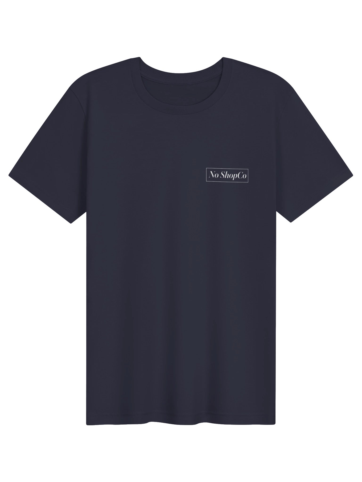 No ShopCo Navy Unisex Tee product image (1)