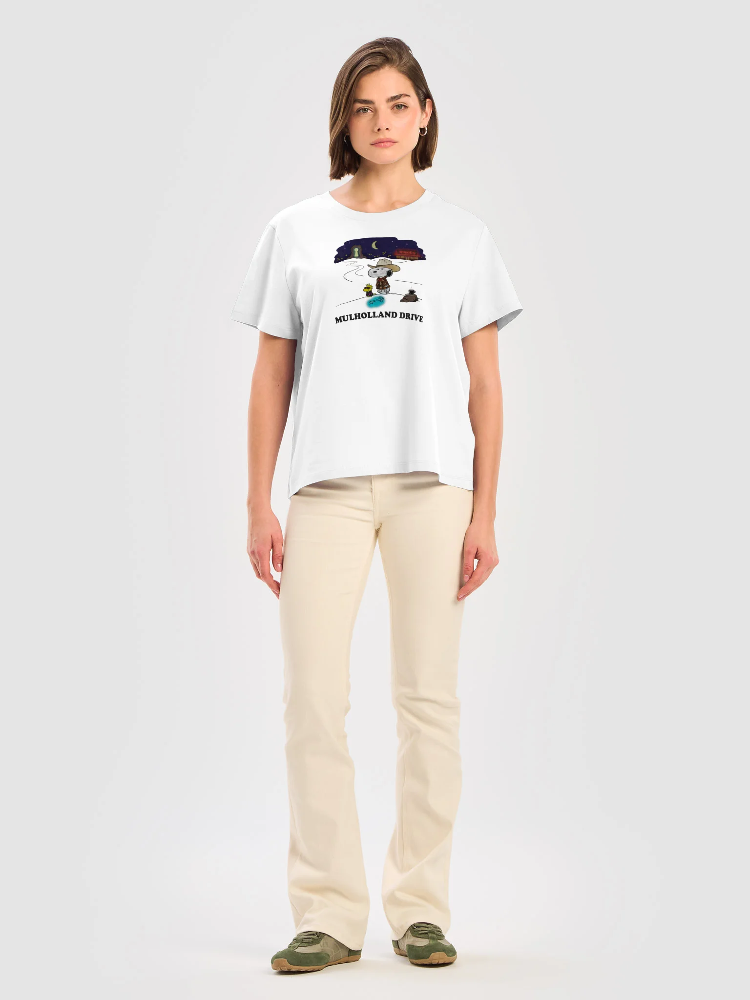 Vintage Snoopy 'Mulholland Drive' Parody Tee product image (5)