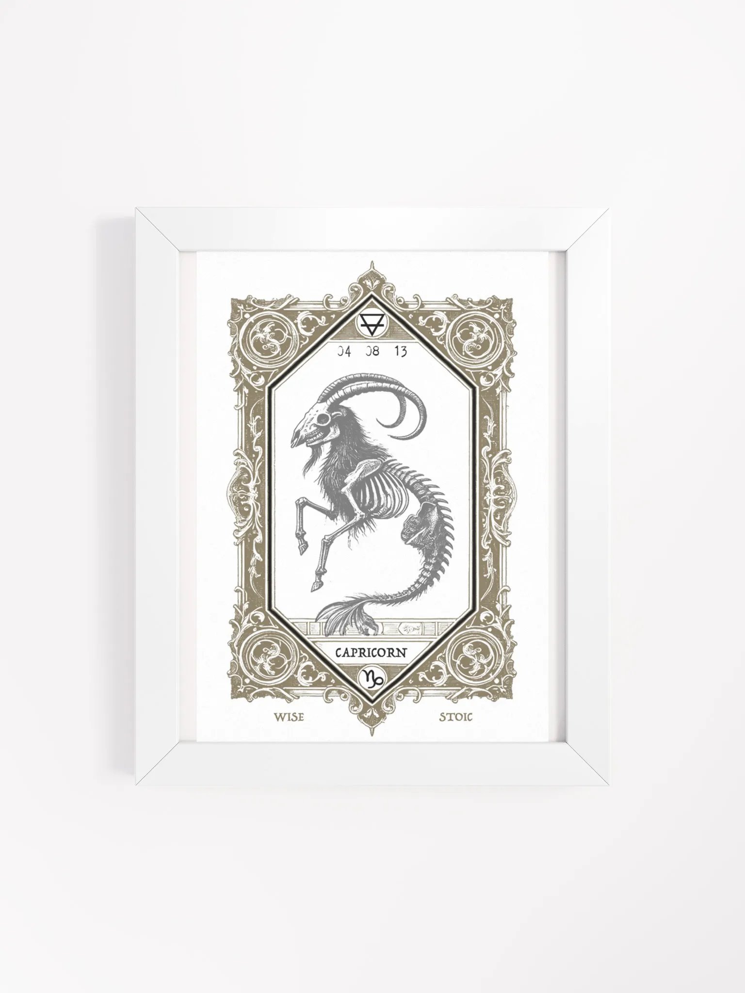 ZODIAQUE HERMÉTIQUE 8x10 – Capricorne product image (1)