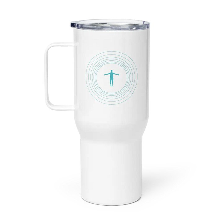 Live Love Float Stainless Steel Travel Mug product image (1)