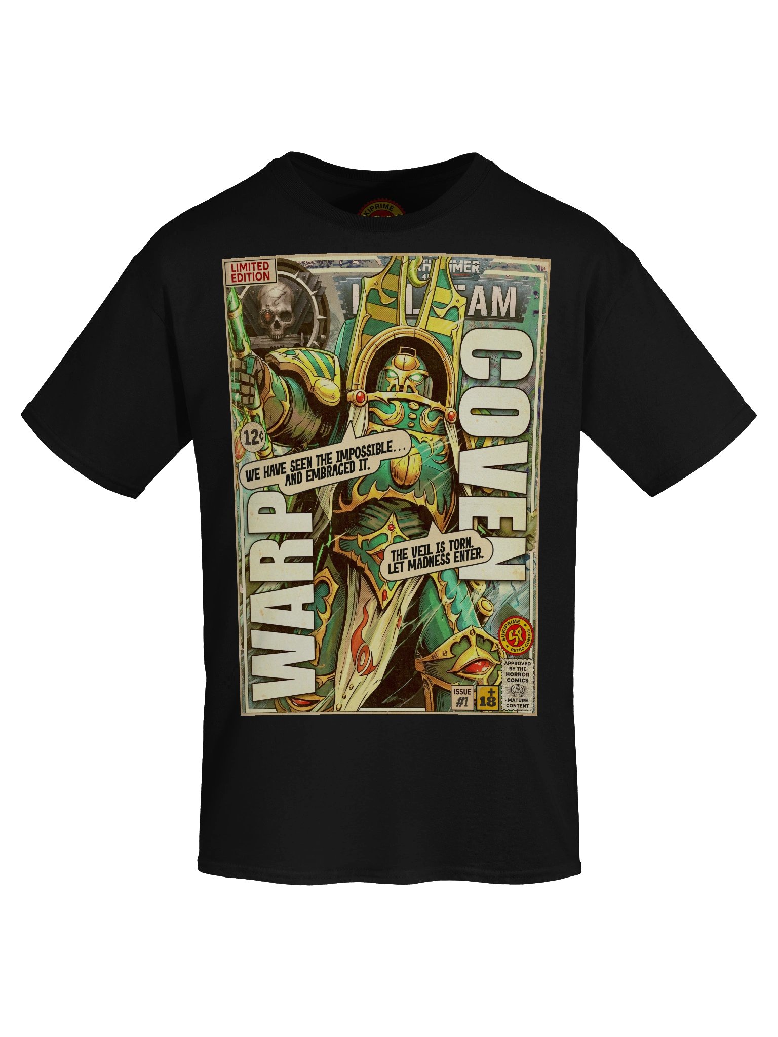 Warpcoven Comic Art T-Shirt product image (5)