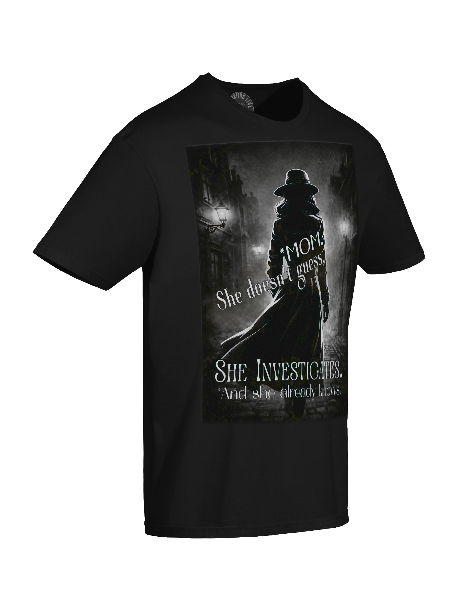 True Crime Mother’s Day Gift She Investigates Tee product image (9)