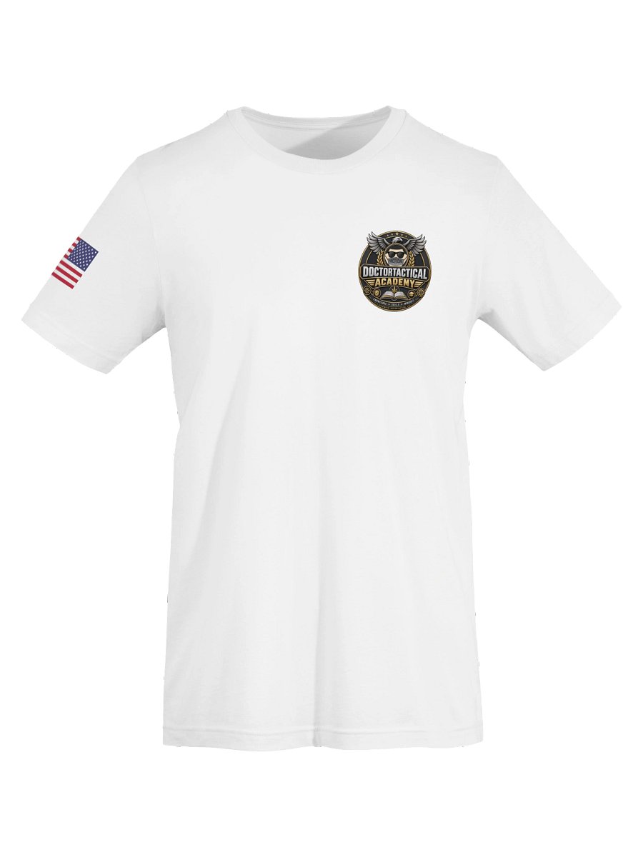 DoctorTactical Academy White T product image (5)