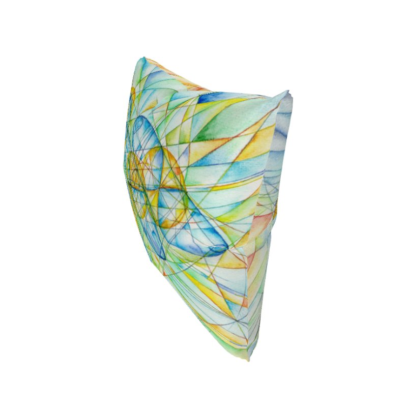 Poinsot's Paper Spaceship 1+2 - Physics of the Gyroscope Pillow product image (5)