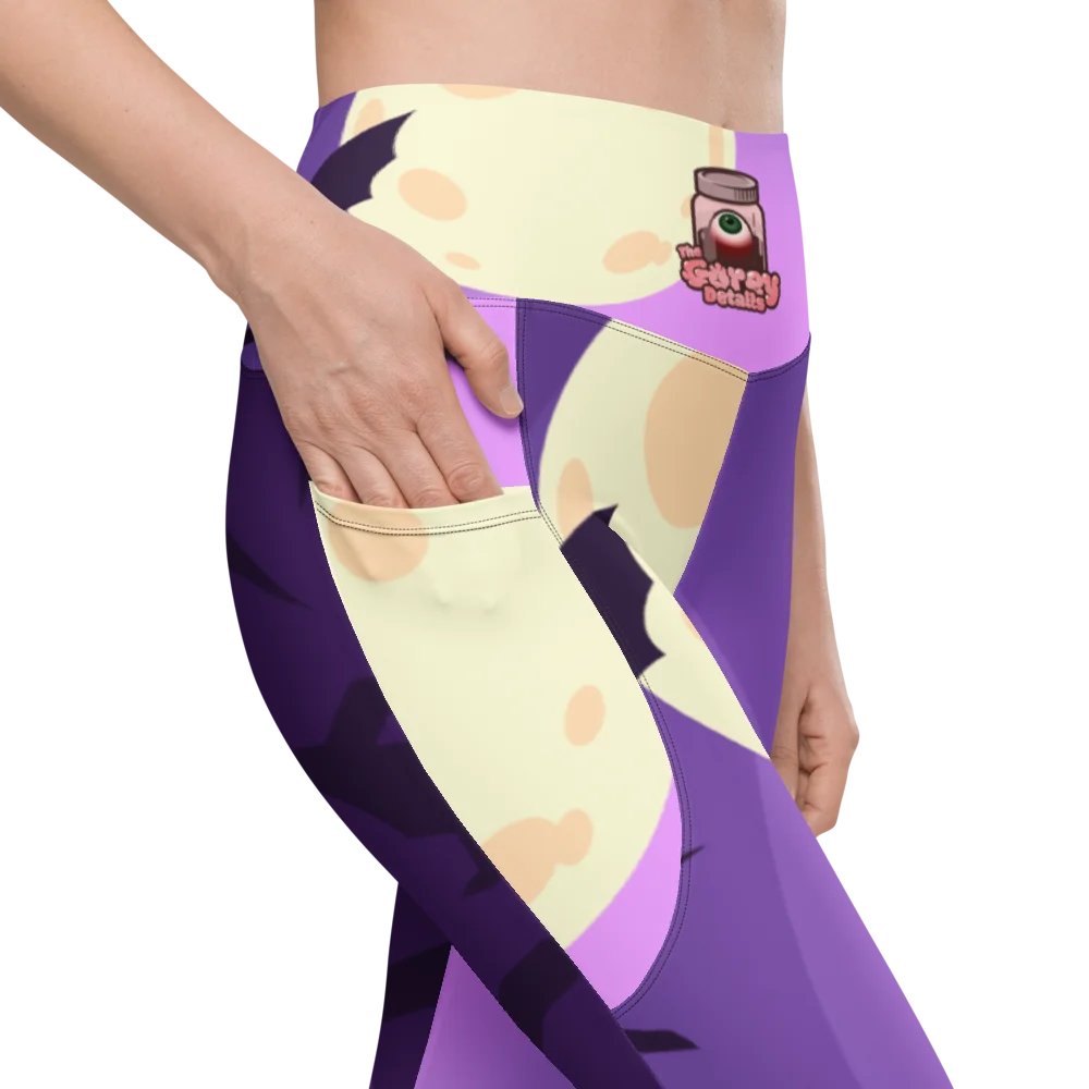 All-Over Print Leggings with Pockets product image (10)
