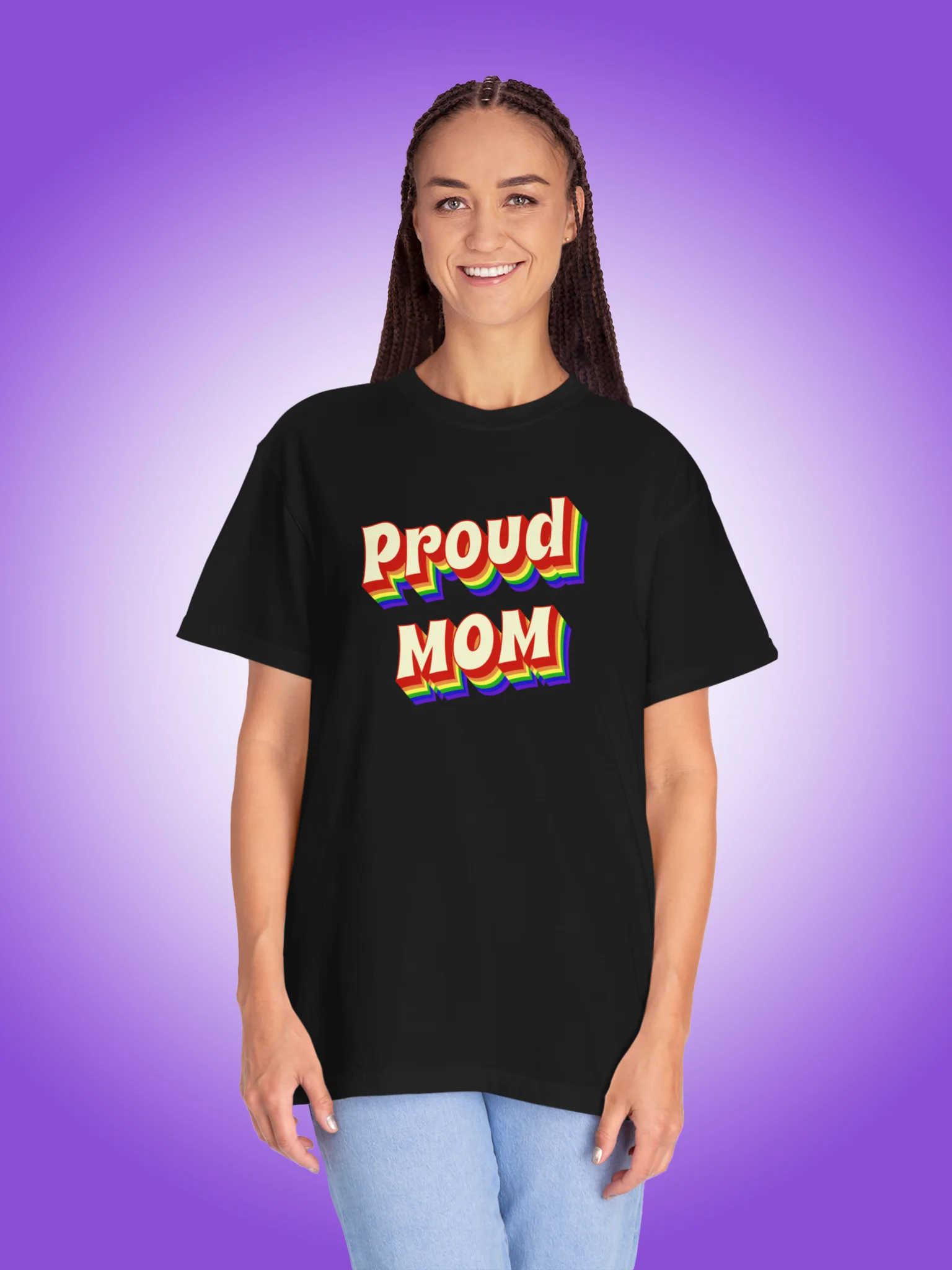 Proud Mom Rainbow Stack product image (1)