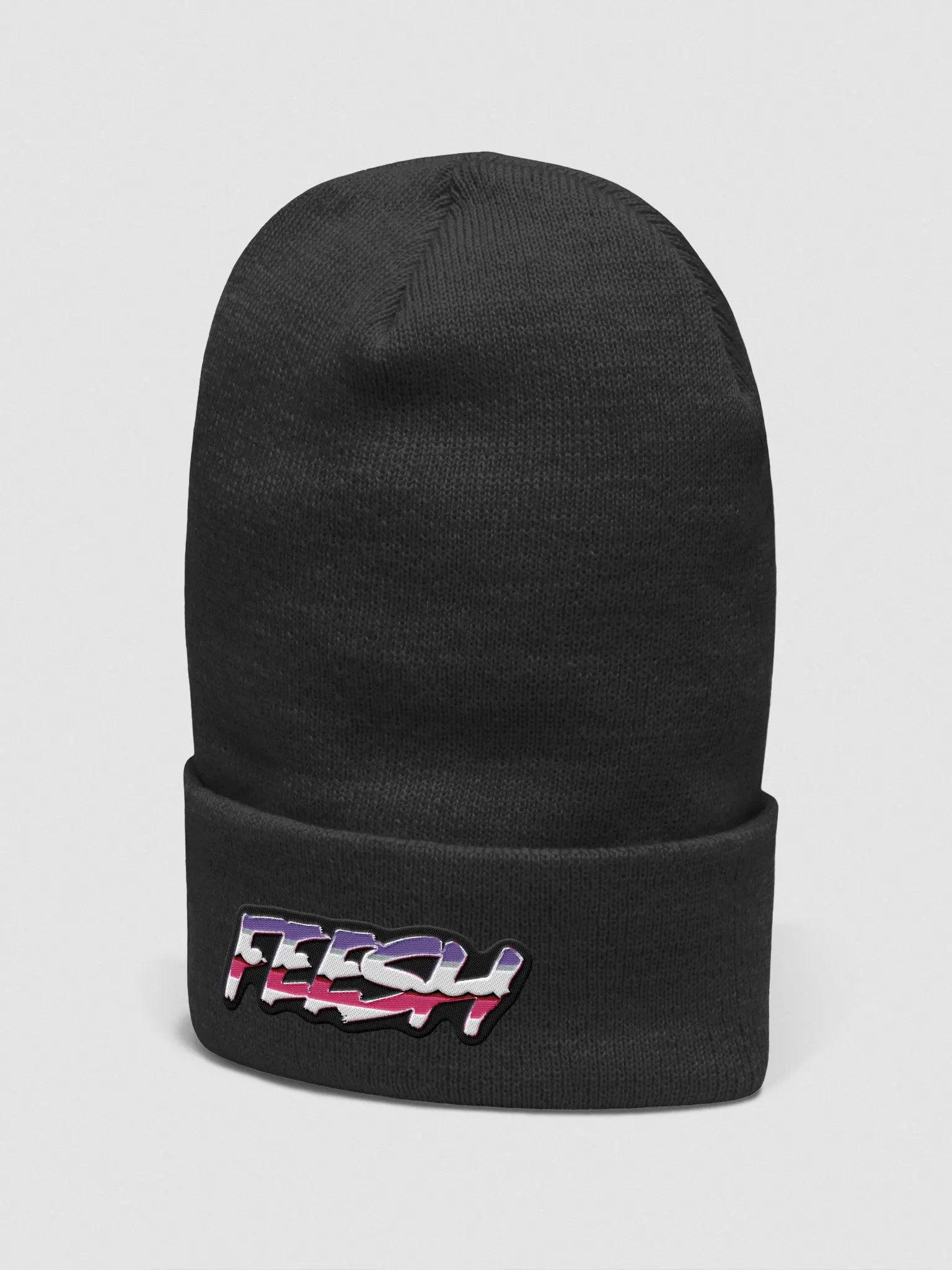 FEESH Embroidered Beanie product image (2)