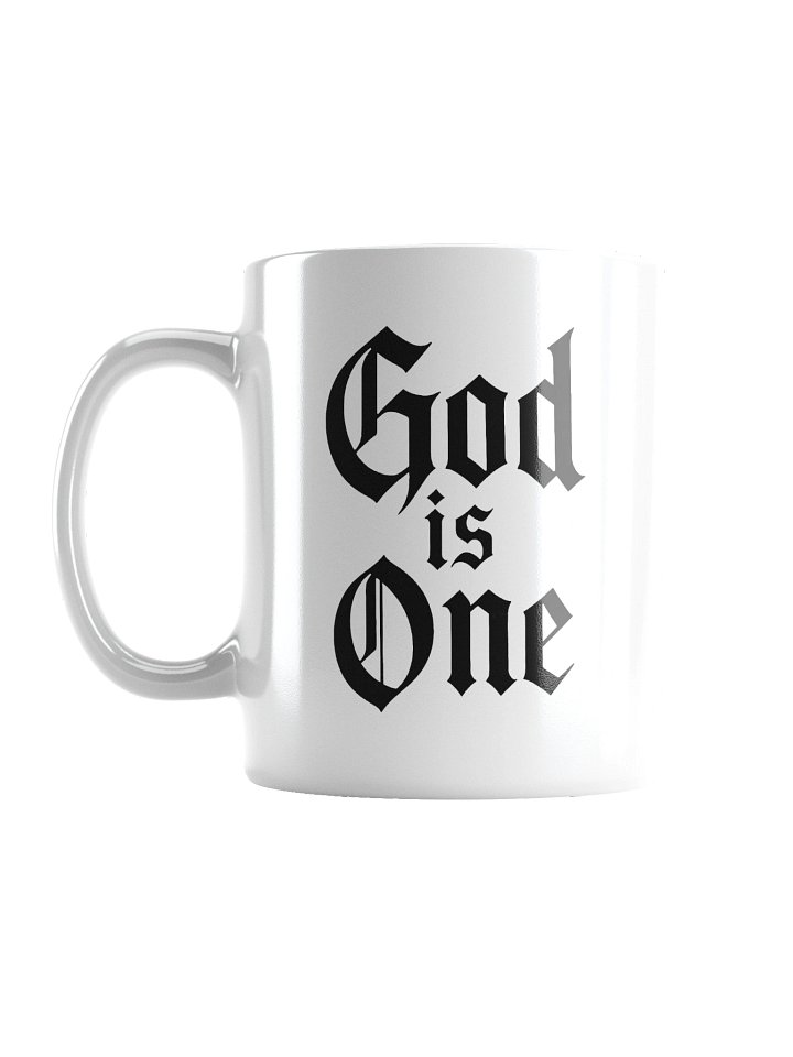 God Is One White Glossy Mug product image (3)