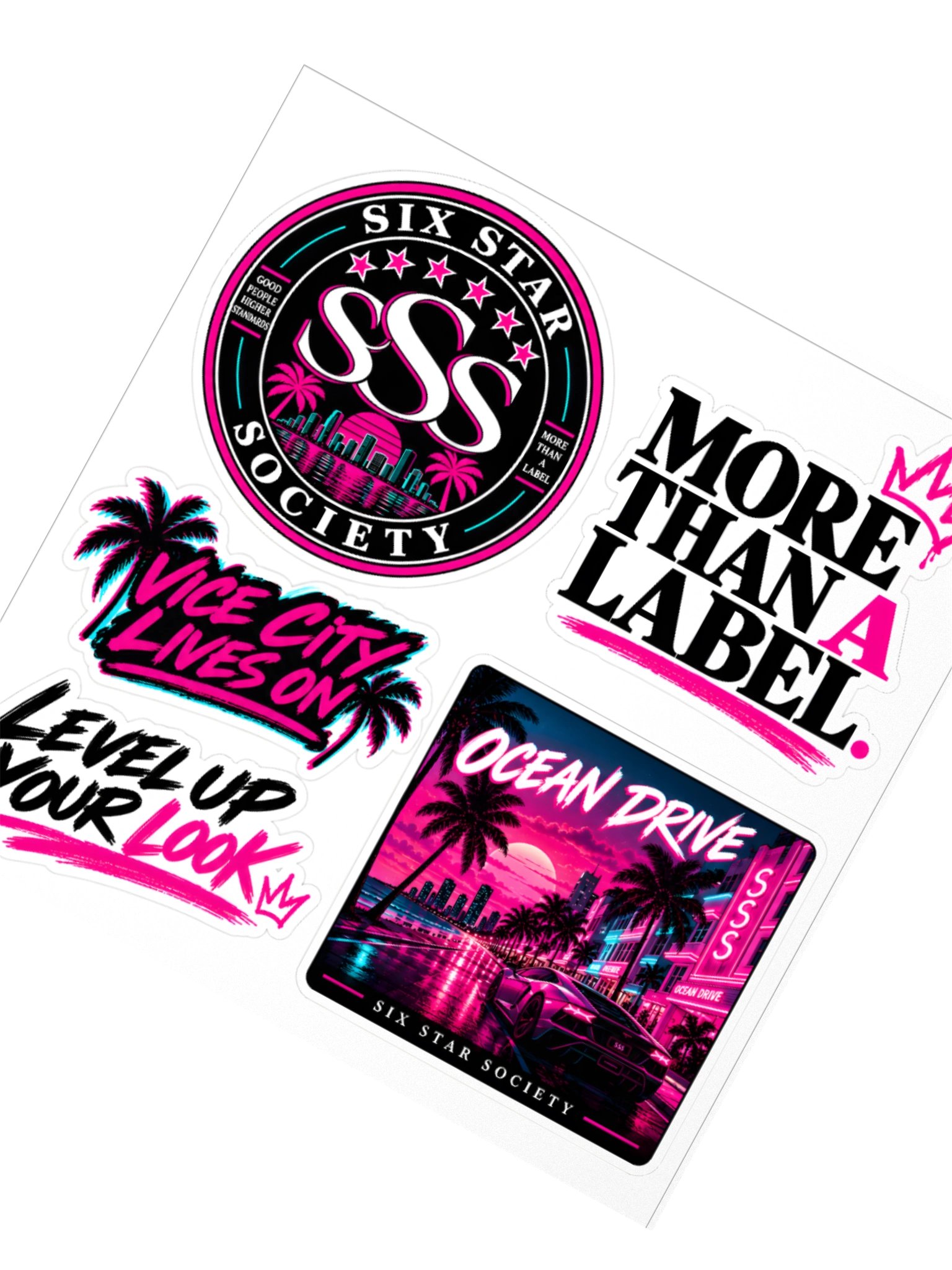 Six Star Society Sticker Pack – Vol. 1 product image (4)