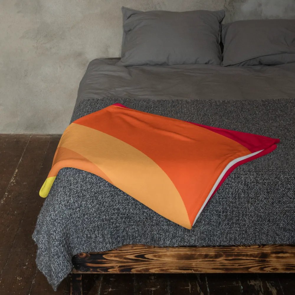 Throw Blanket 🧡 I will focus my energy on what's good for me (127 × 153 cm) product image (11)