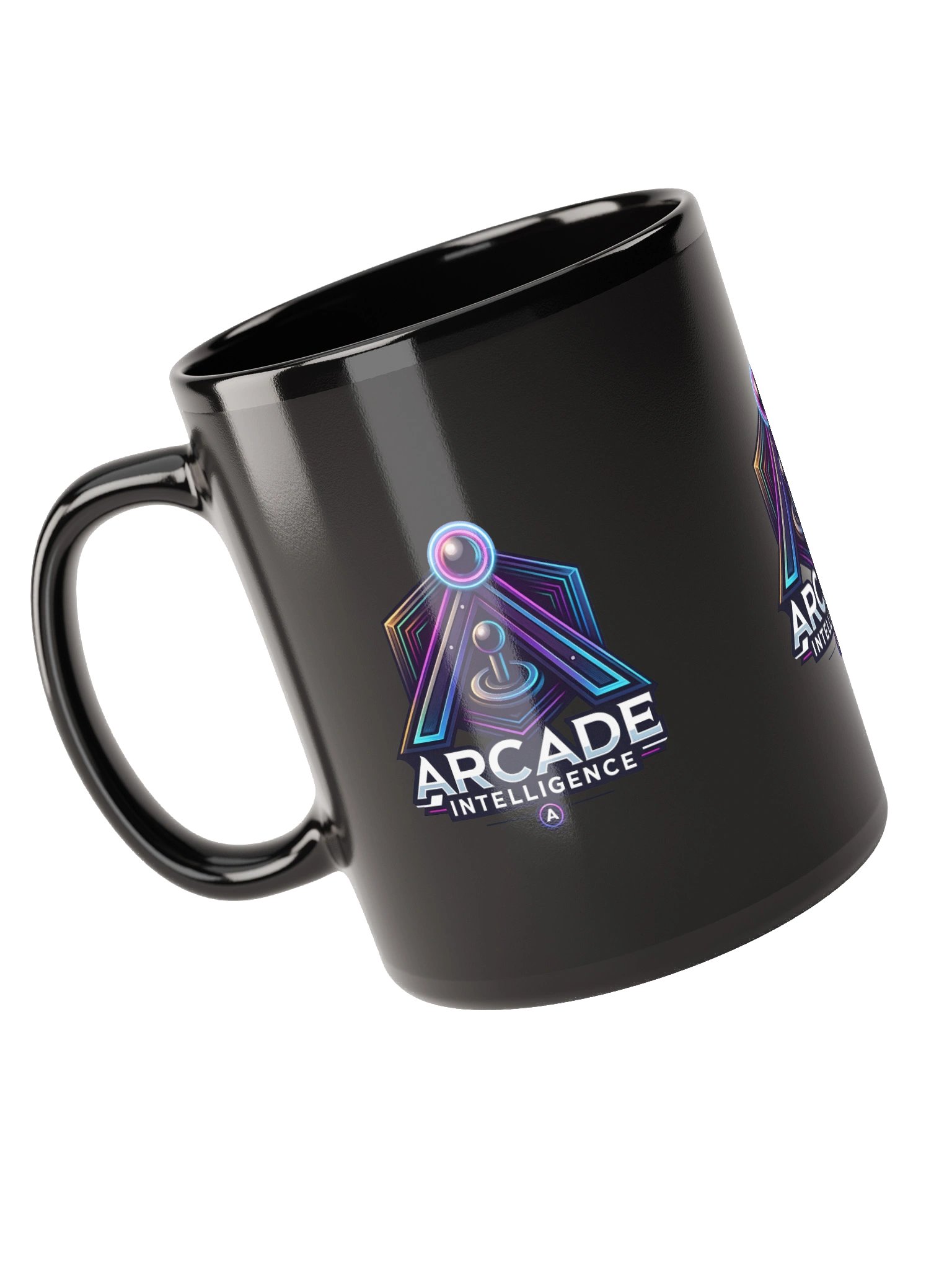 A.I. Black Glossy Coffee Mug product image (6)