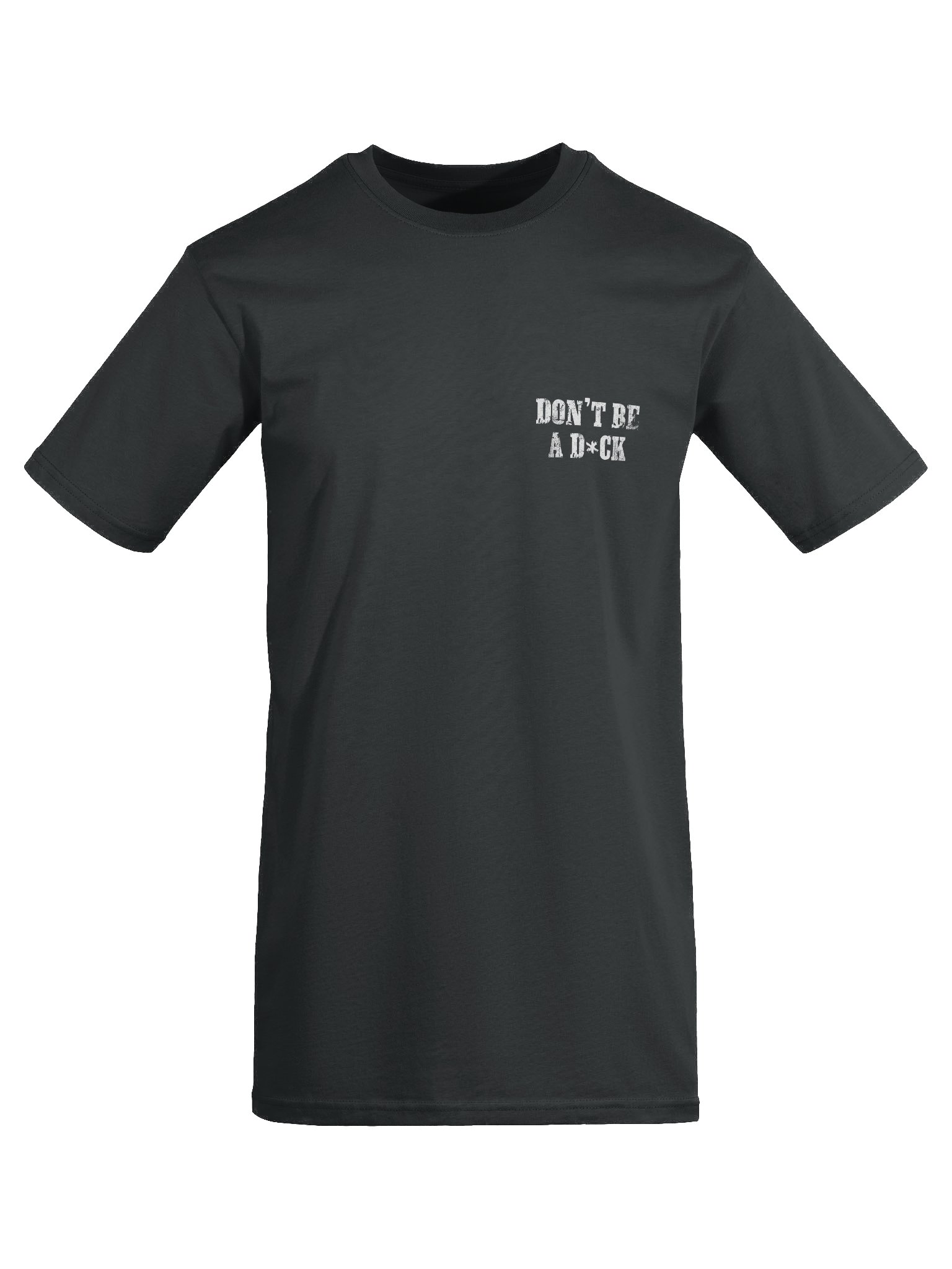 Don't Be A D*ck Black Tee product image (1)