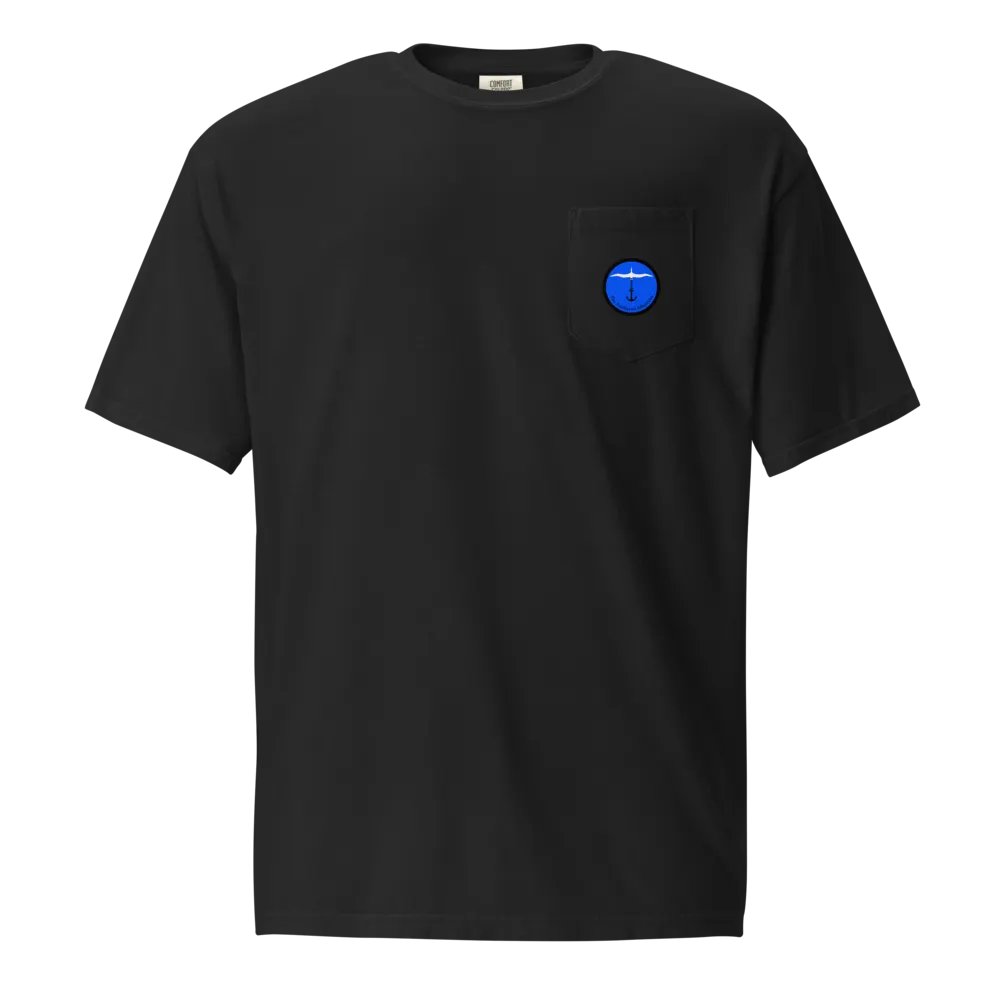 Anchored Albatross Nautical Pocket Tee product image (1)