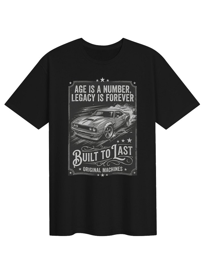 Age is a Number Muscle Car T-Shirt product image (1)