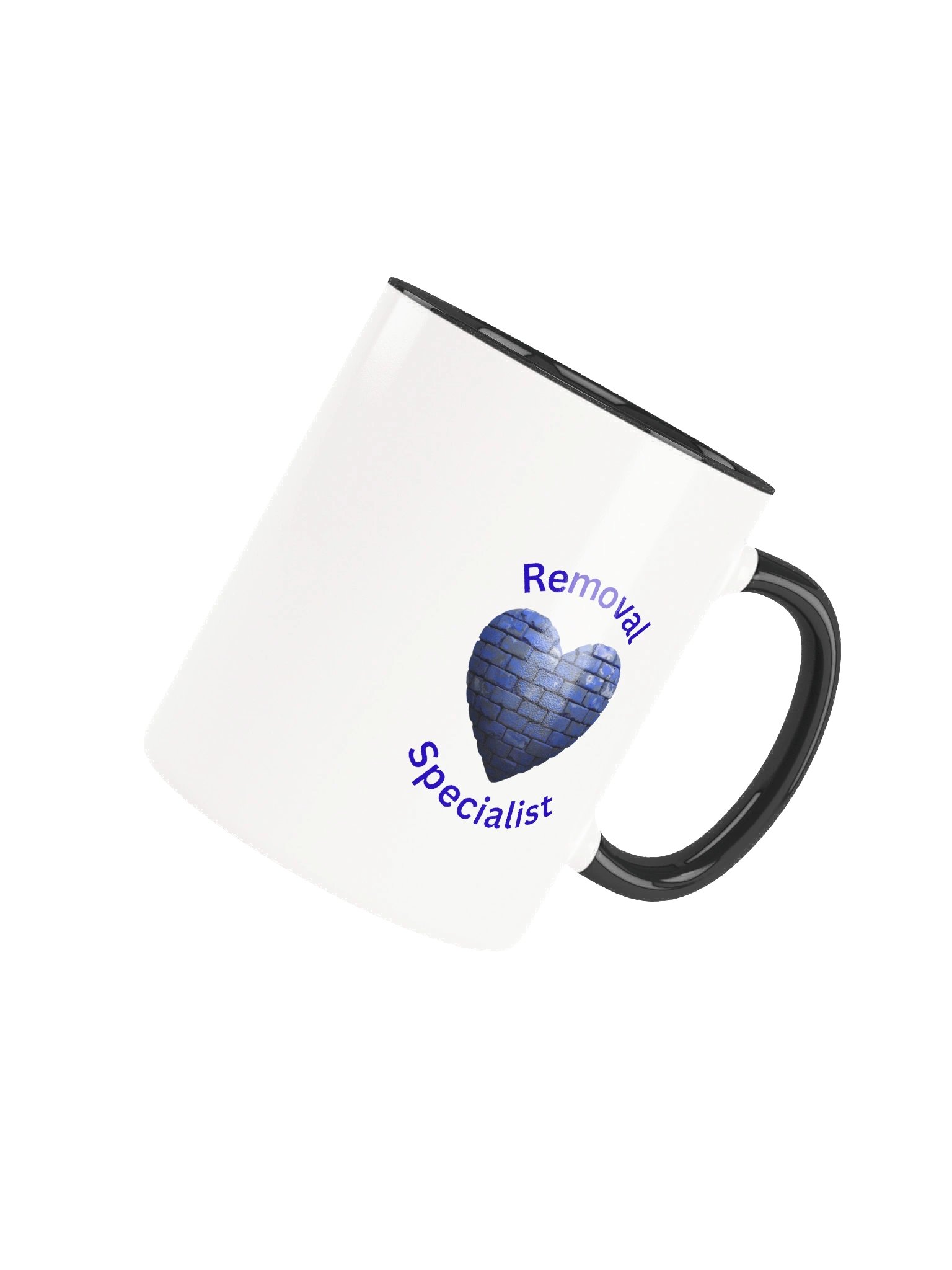 Heart Wall Removal Specialist Ceramic Mug-Blue Brick product image (4)