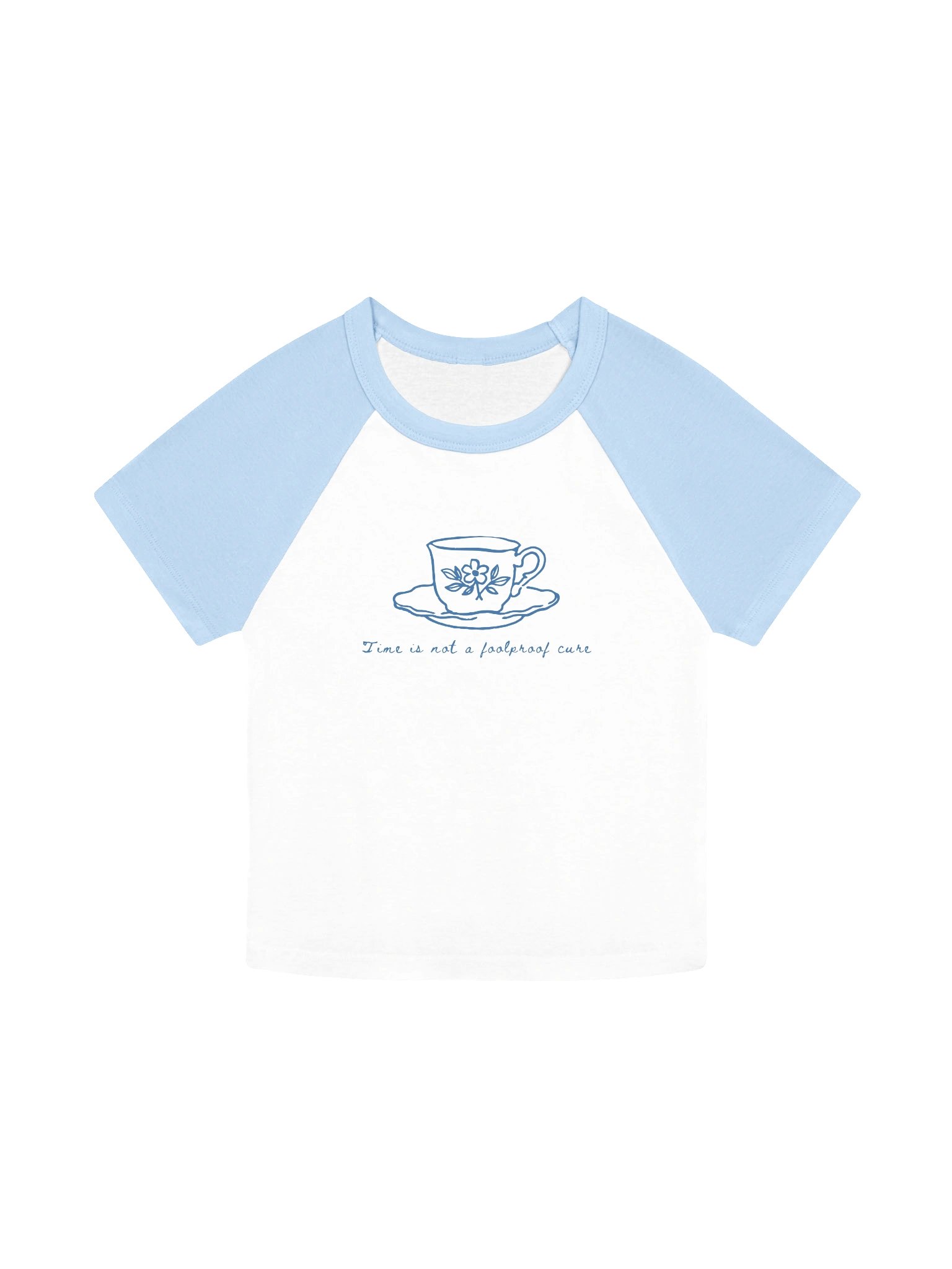 Teacup & Lyric Baby Tee product image (1)