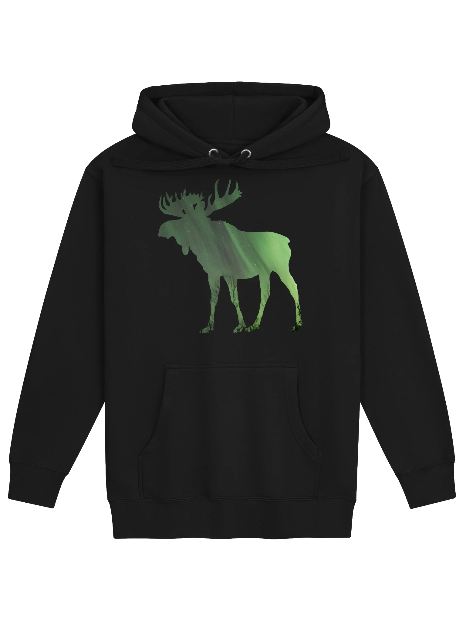 Aurora Moose Silhouette Hoodie product image (1)