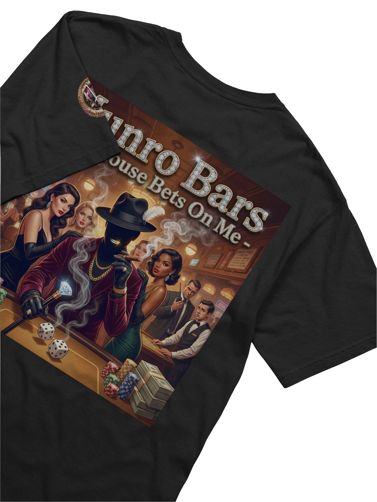Munro Bars - The House Bets On Me Tee product image (6)