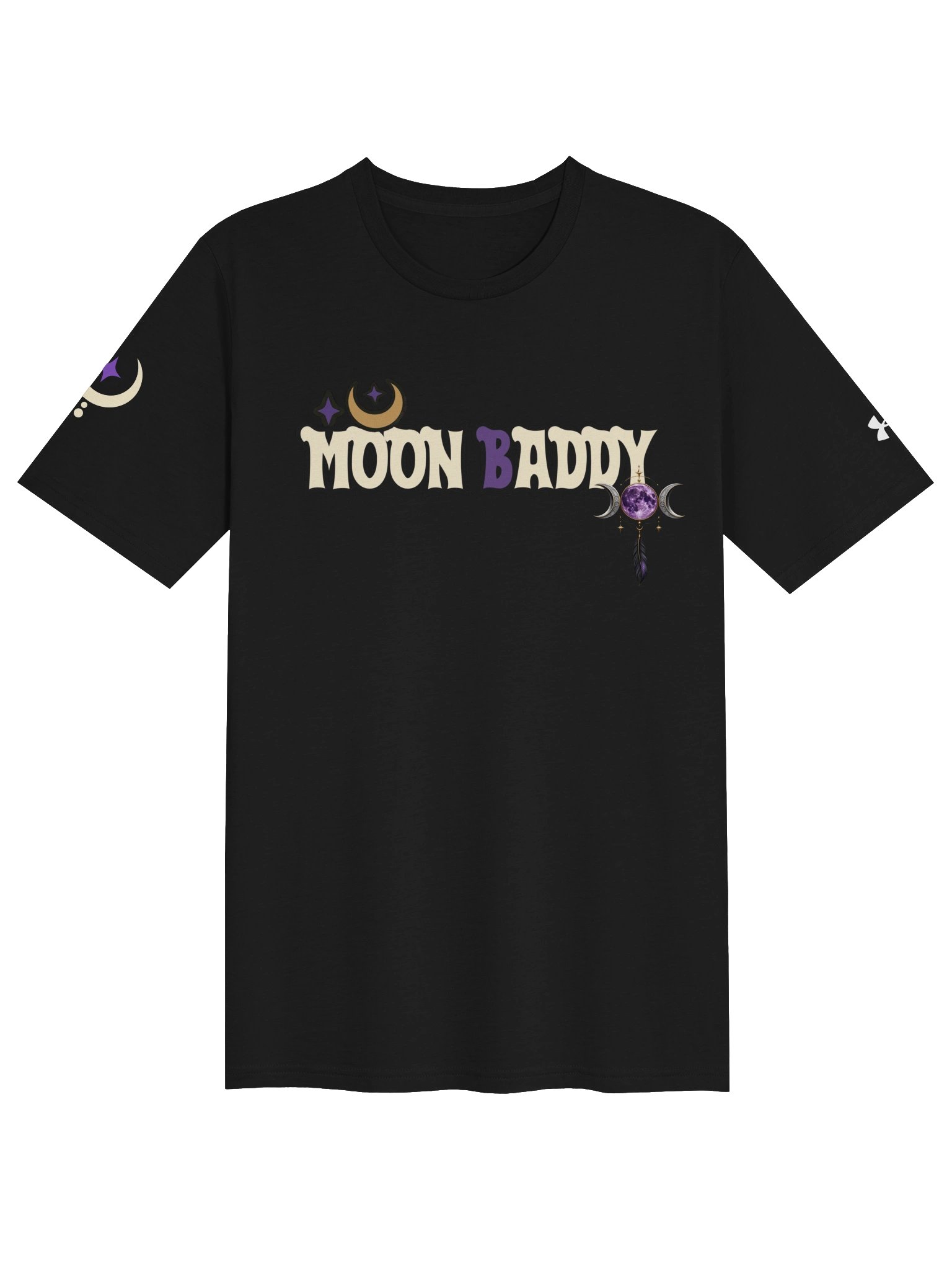 "MOON BADDY" Lunar Graphic Under Armor Athletic Tee product image (1)