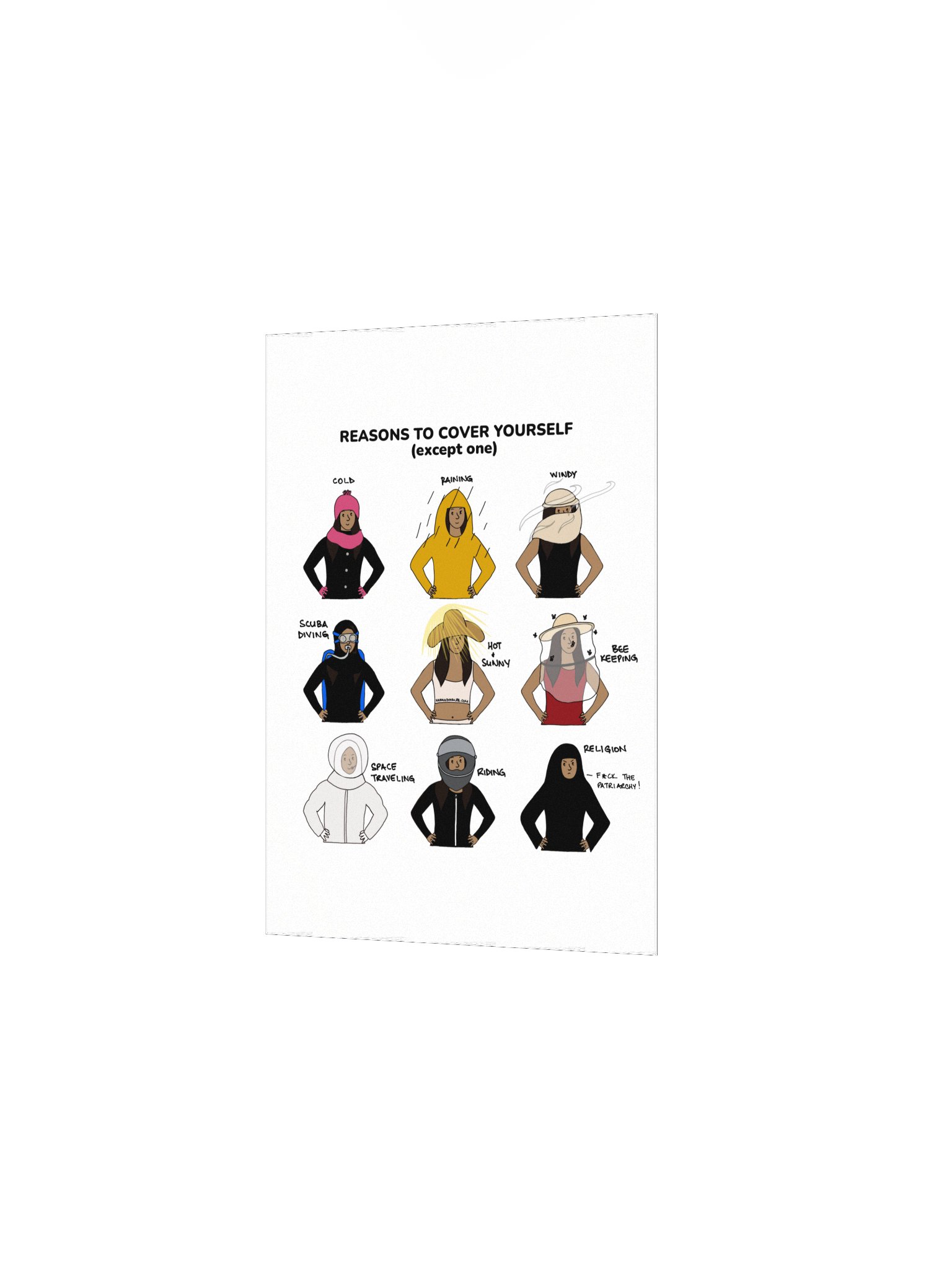 Reasons to Cover Yourself Poster product image (2)