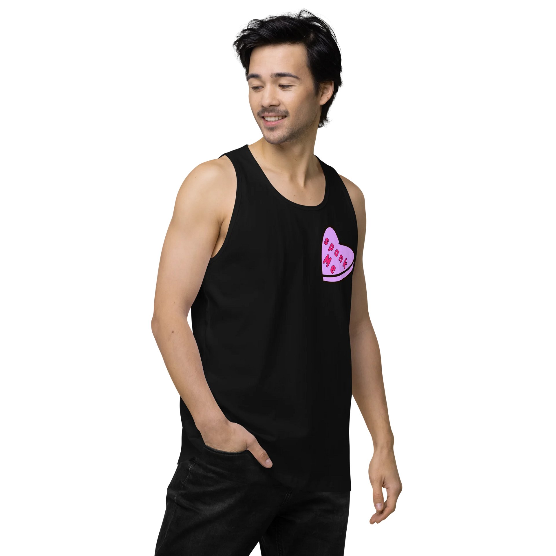 Purple Candy Heart Tank Top product image (3)