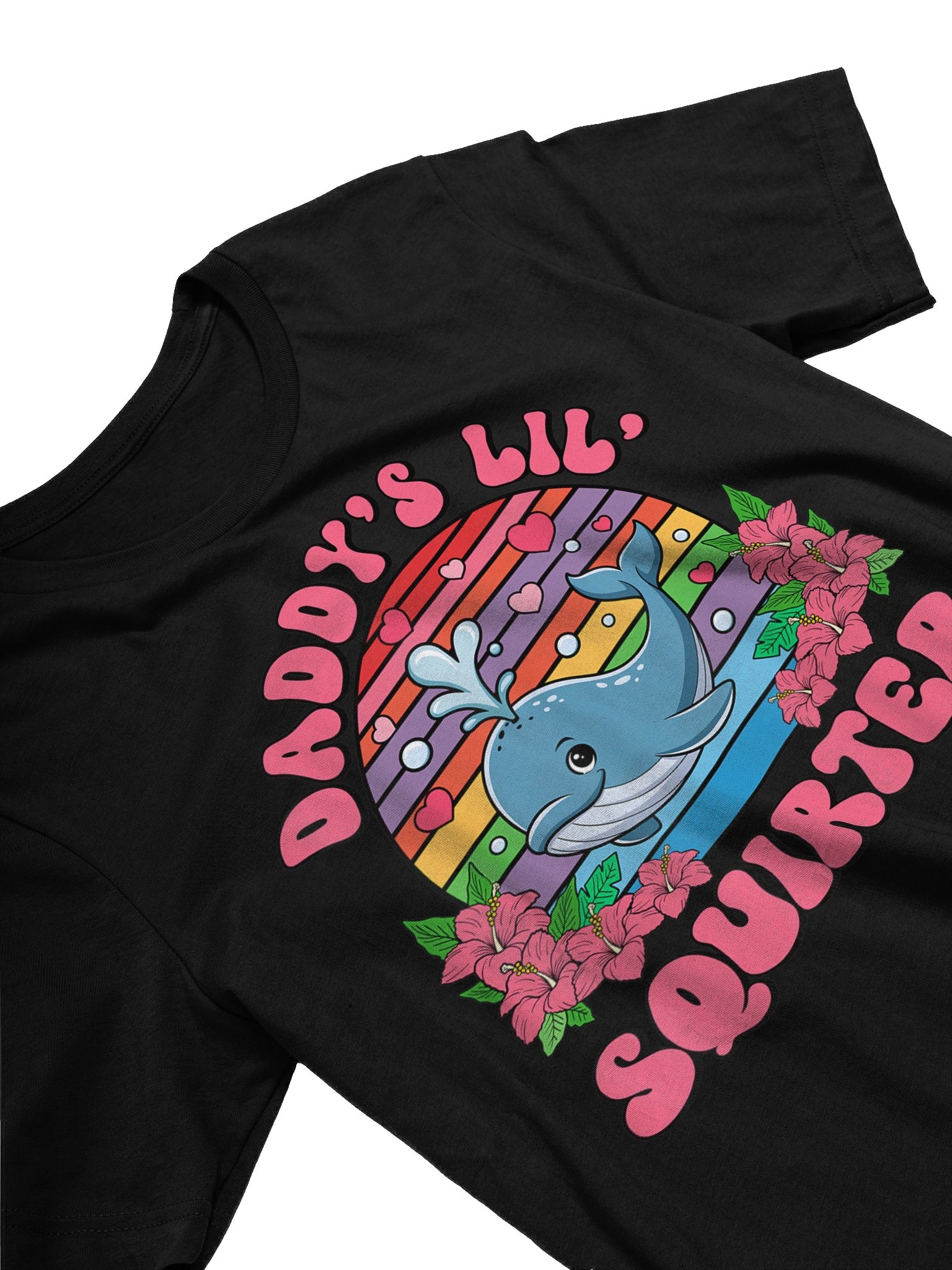 Inappropriate Funny Daddy's Lil Squirter Embarrassing Women Unisex T-Shirt product image (3)