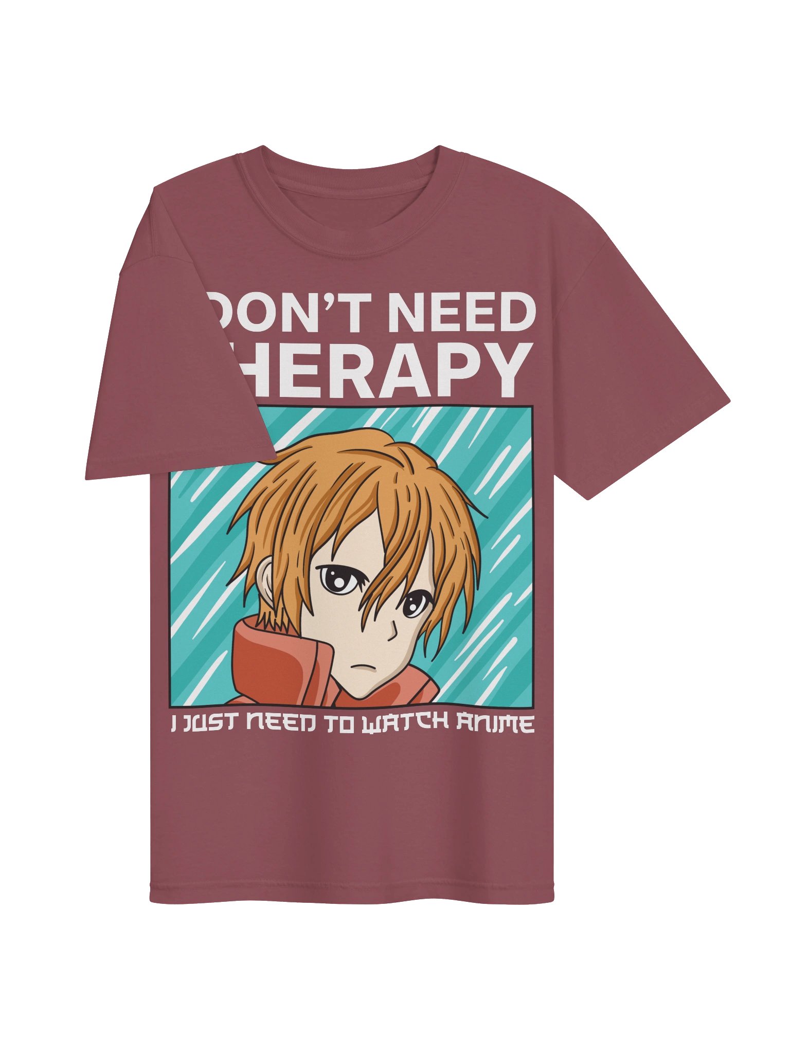 I Don’t Need Therapy Anime Unisex T-Shirt product image (3)