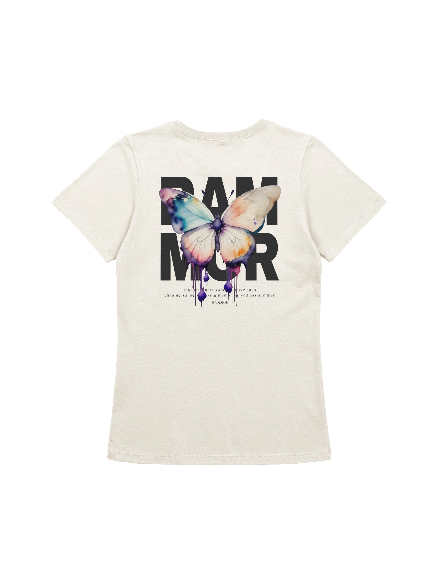 Butterfly Women's Tee White / Beige product image (11)