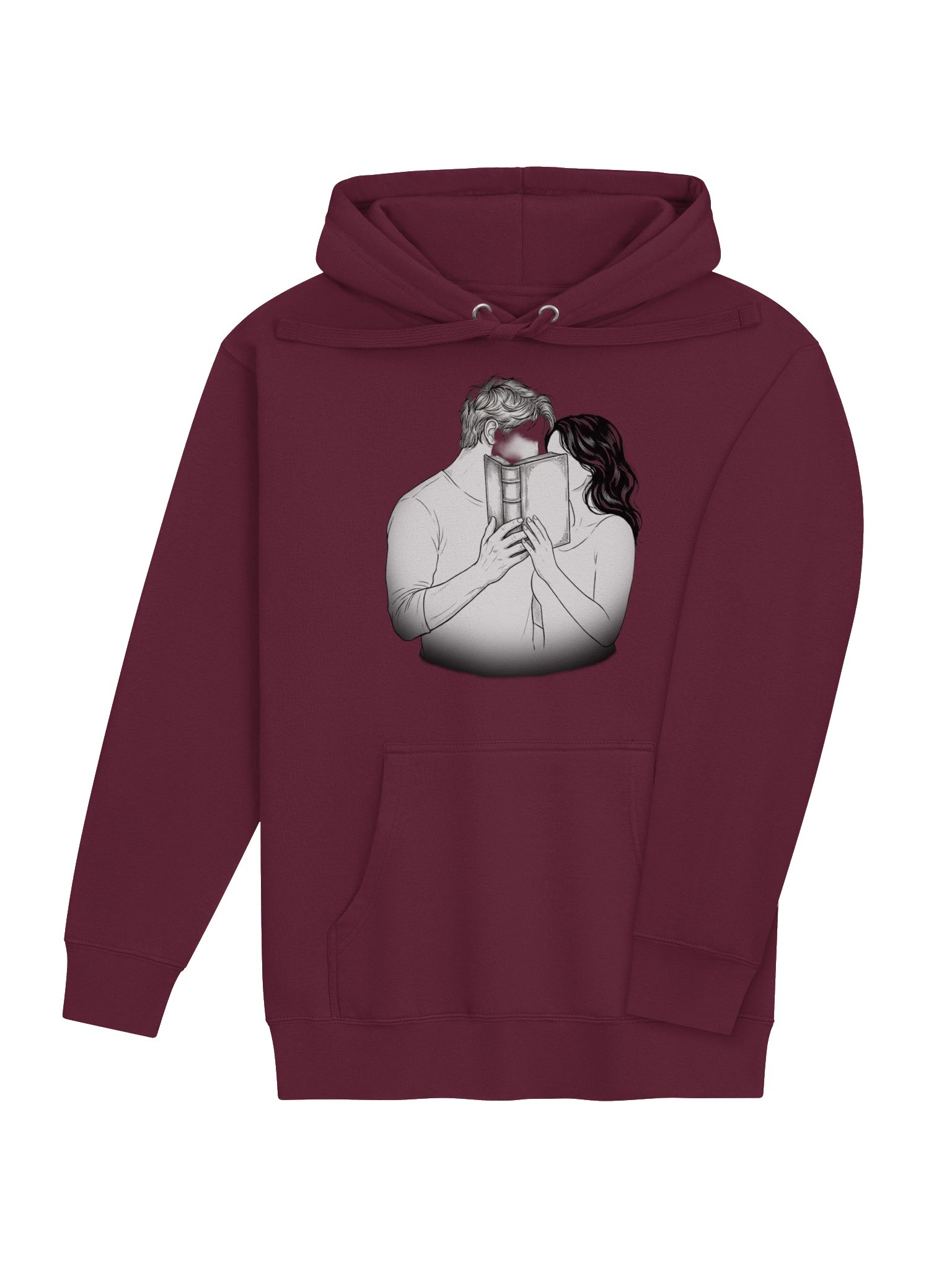Unisex Hoodie - EcoSmart Fleece Hooded Sweatshirt for Men & Women - Midweight Fleece - Big & Tall Available product image (5)