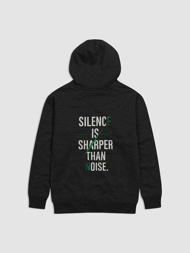 Silence is Sharper than noise Hoodie B product image (11)
