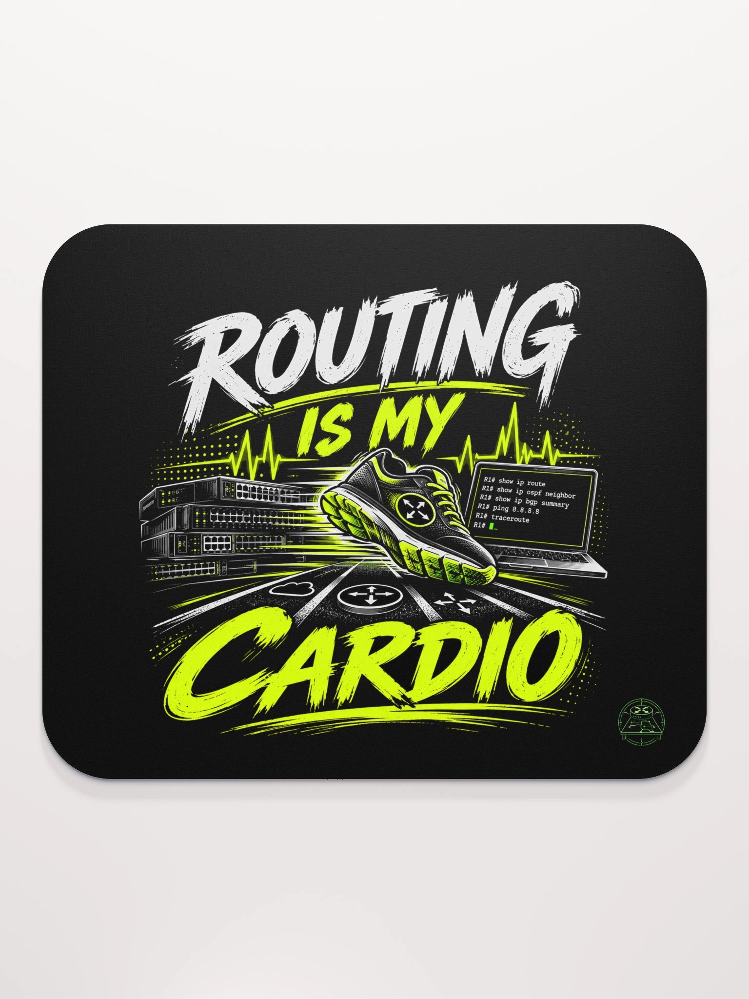 "Routing Is My Cardio" - Mousepad product image (2)
