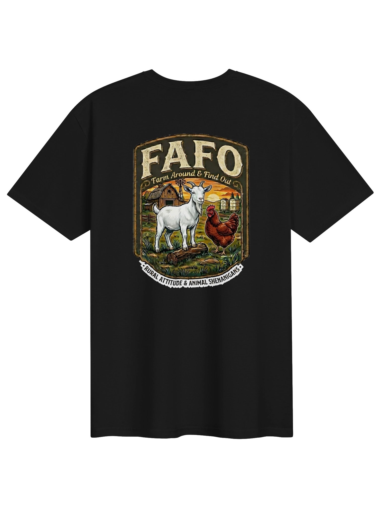 FAFO Logo Homestead Tee - dark product image (2)