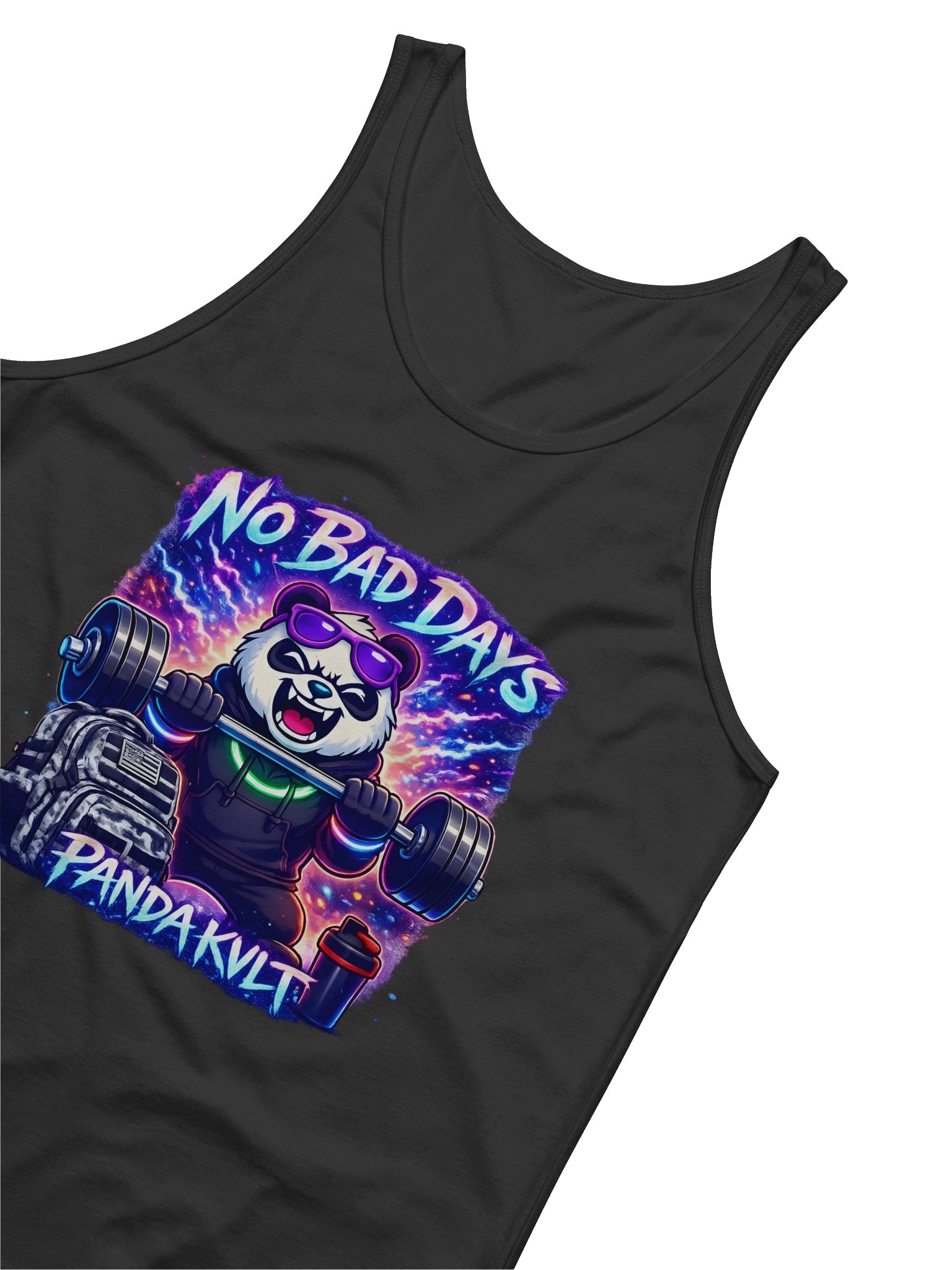 No Bad Days Panda Gym Tank product image (4)
