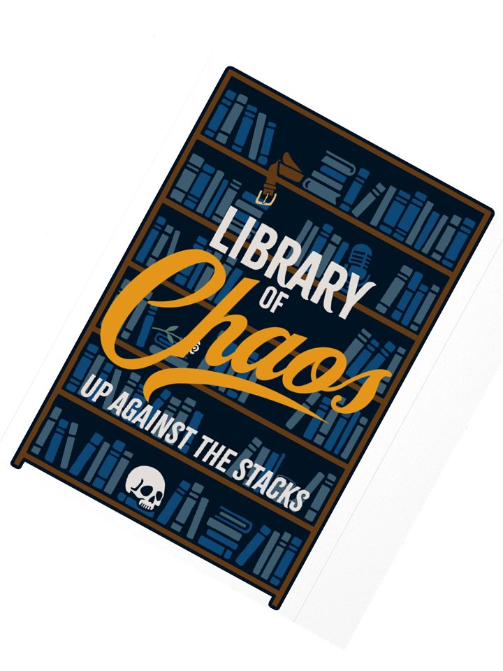 Library of Chaos Shelf Kiss Cut Sticker product image (2)