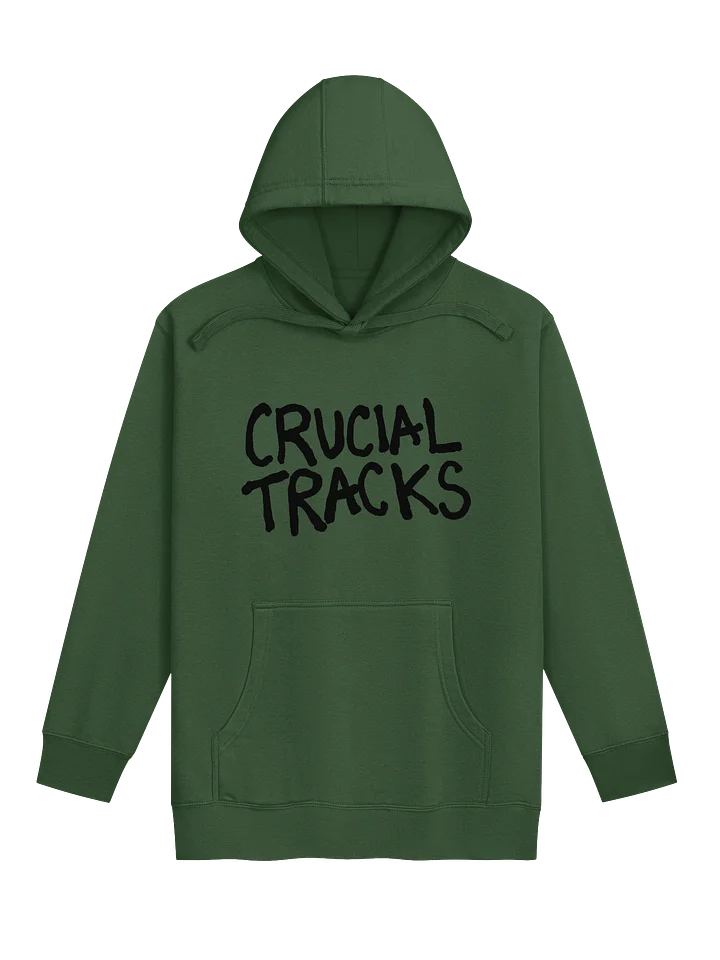 Crucial Tracks - "crucial threat" text logo homage product image (5)