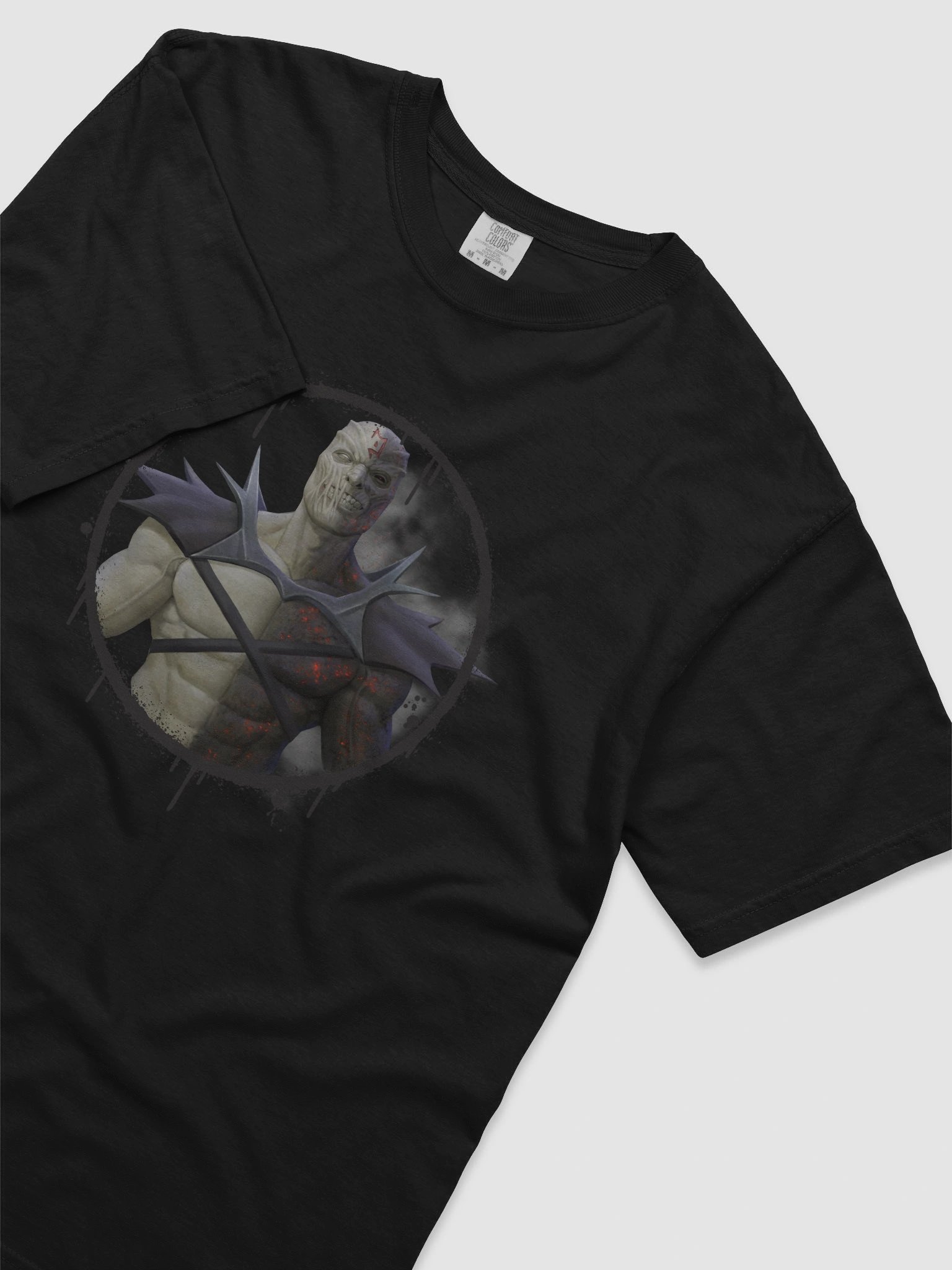 Black Relaxed Fit T-Shirt Dawn of Silence: The Envoy product image (5)