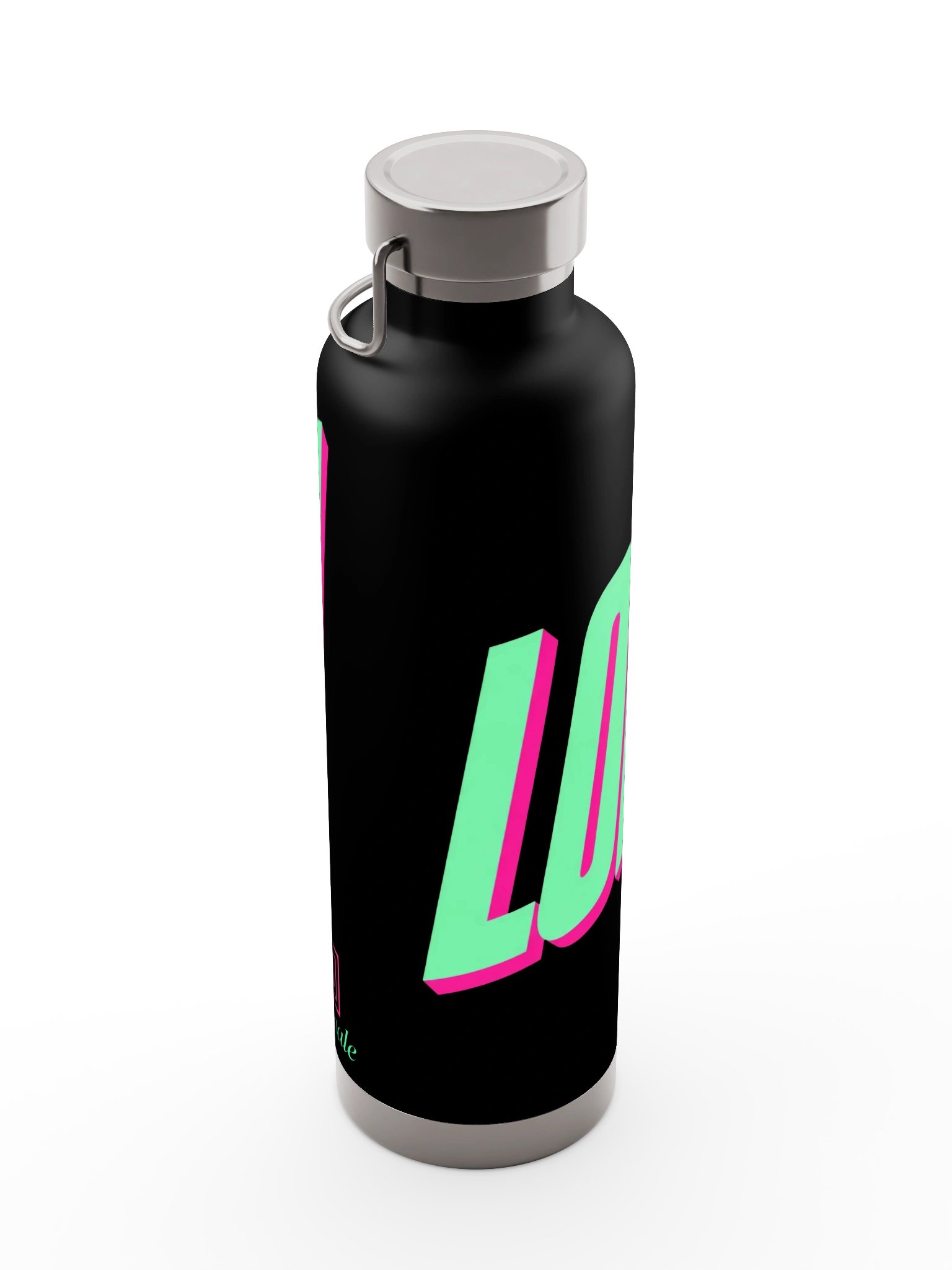 London Mint Neon Typography Bottle product image (8)