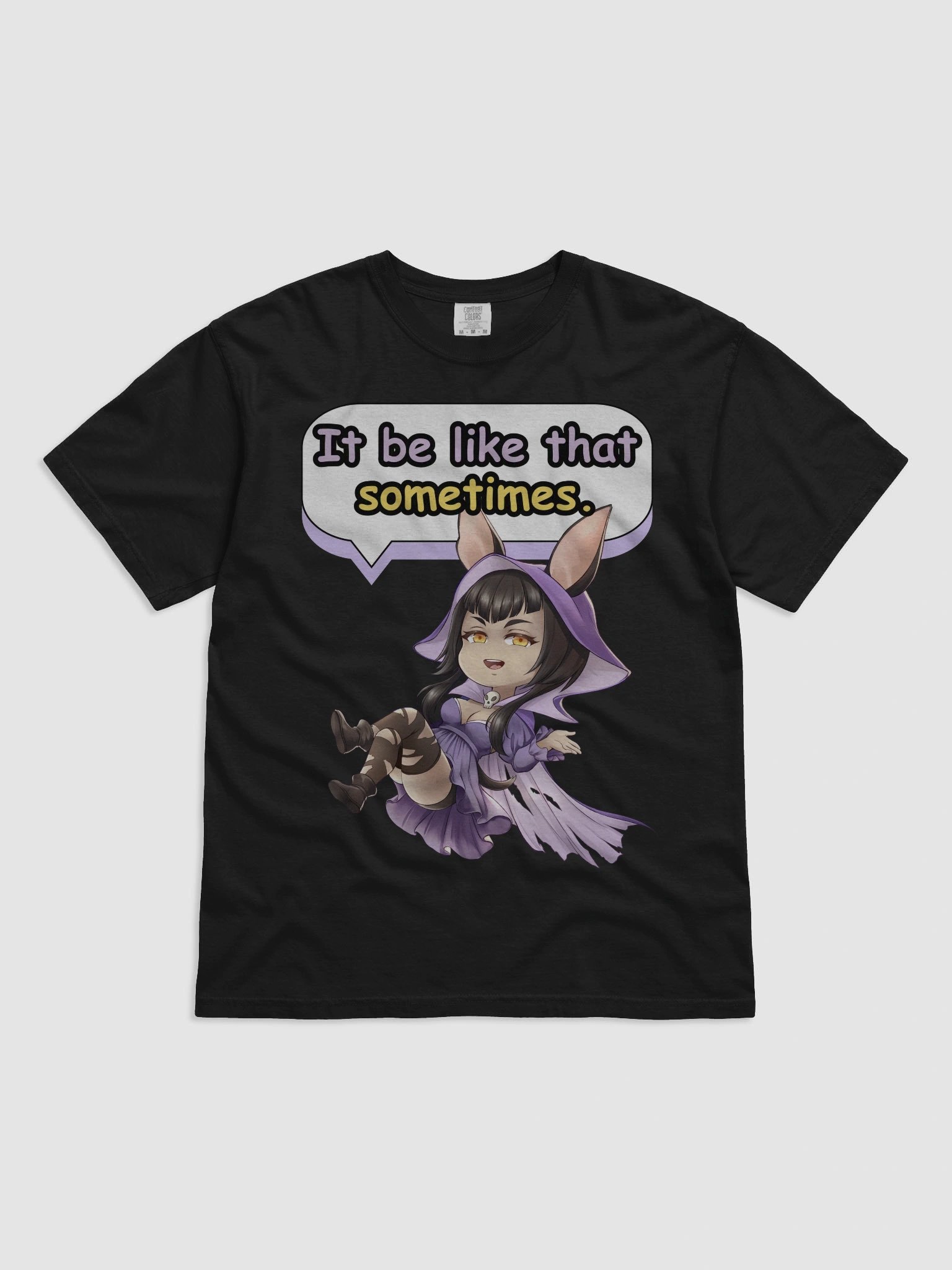 Xolo Queue "It be like that sometimes." T-Shirt - Black product image (1)