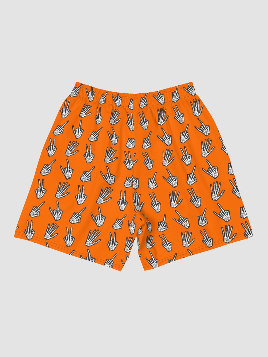 Bone Zone pattern recycled athletic shorts product image (3)