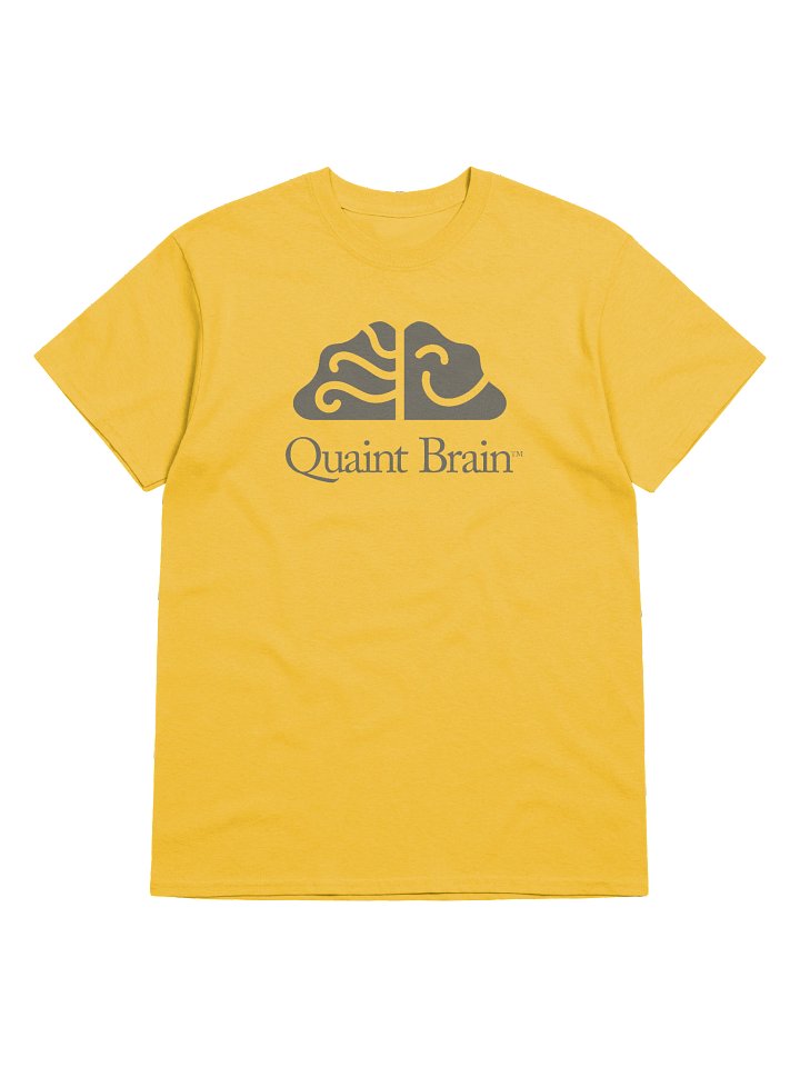 Quaint Brain™ Logo Heavyweight Cotton Tee product image (1)
