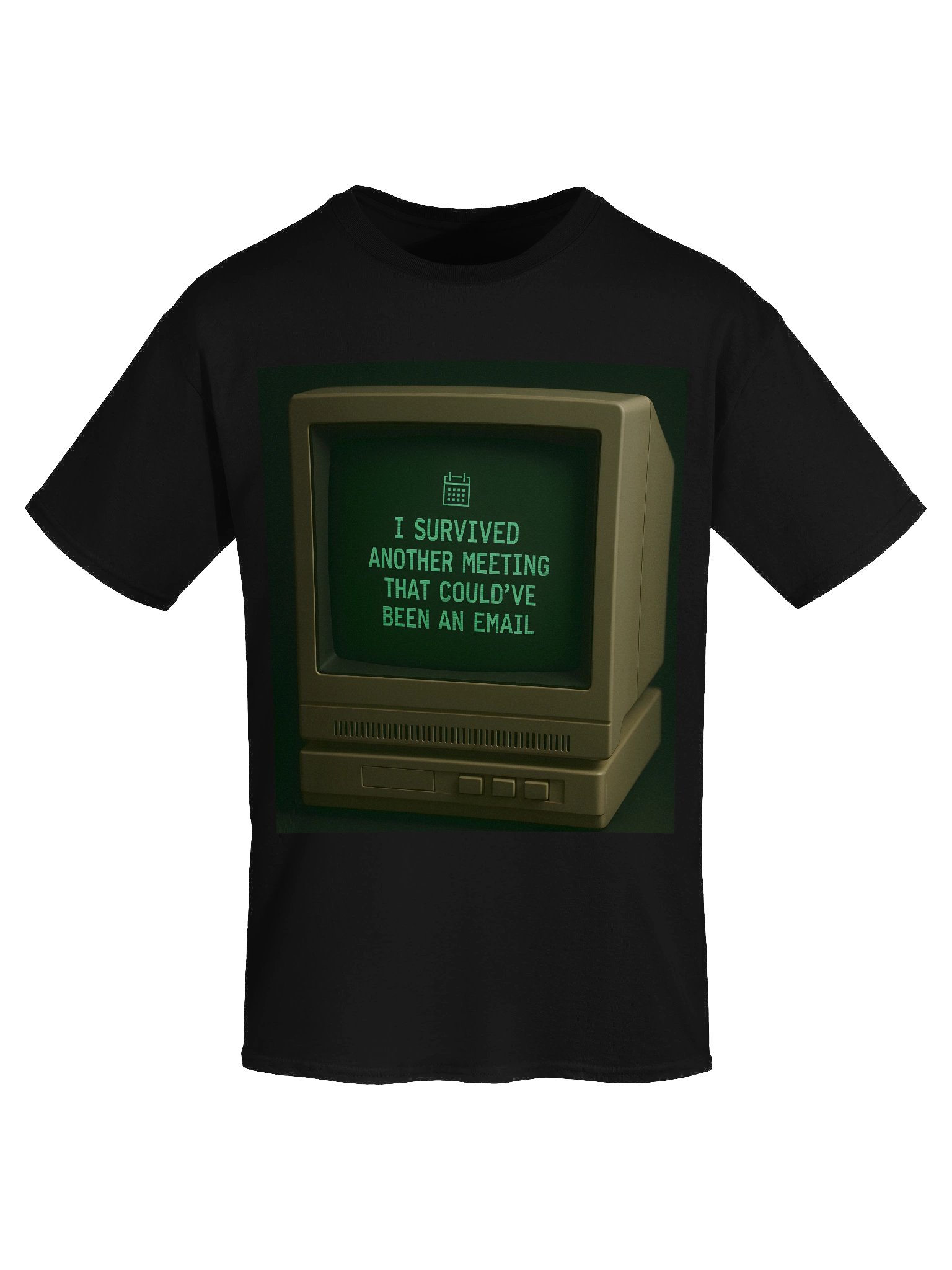 “I Survived Another Meeting” Retro Tee product image (5)