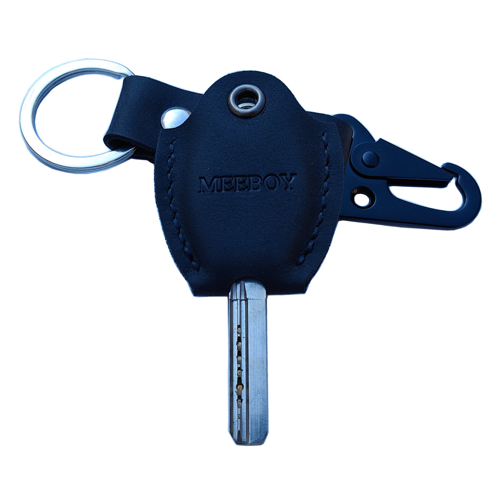 MEEBOY small leather house key caps for broken key, men and women leather door key covers product image (1)