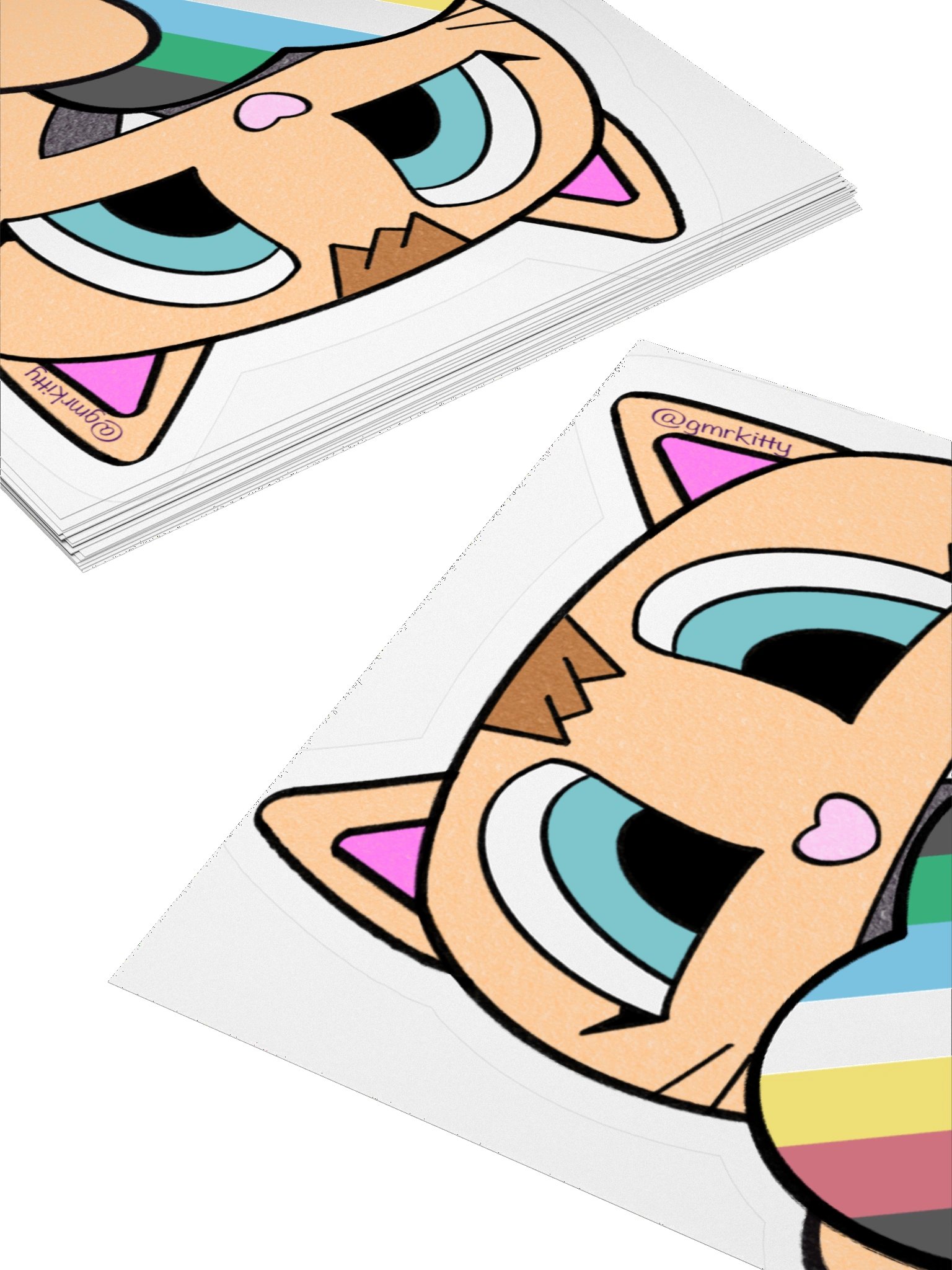 Disability Pride Kitty Sticker product image (12)
