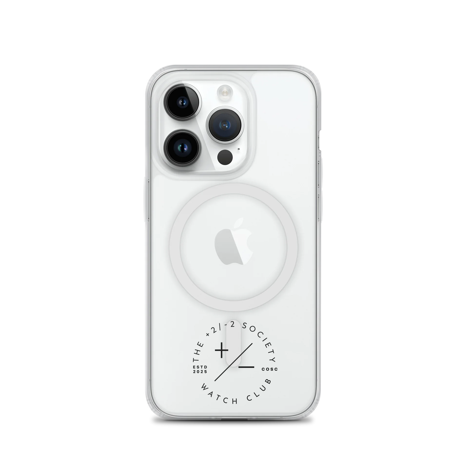 The ±2 Stealth Shield MagSafe® Clear Case for iPhone product image (1)